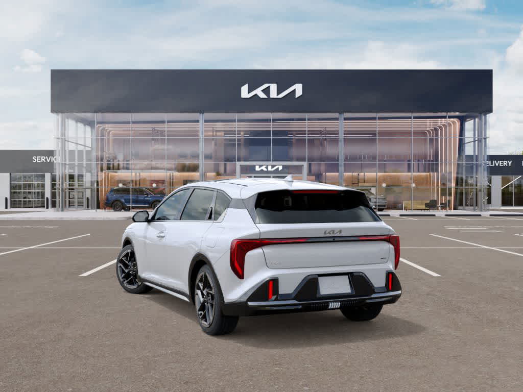 2026 Kia K4 Hatchback GT-Line Snow White Pearl at Beck & Masten Kia