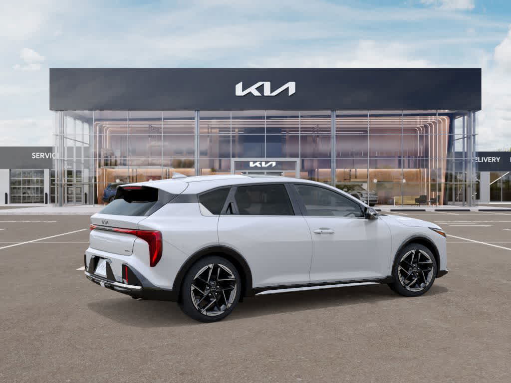 2026 Kia K4 Hatchback GT-Line Snow White Pearl at Beck & Masten Kia