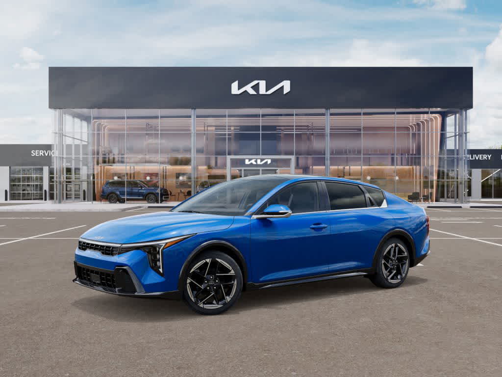 2025 Kia K4 GT-Line Wave Blue at Beck & Masten Kia
