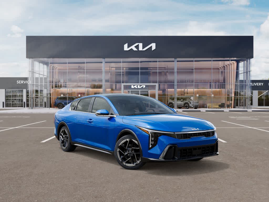 2025 Kia K4 GT-Line Wave Blue at Beck & Masten Kia