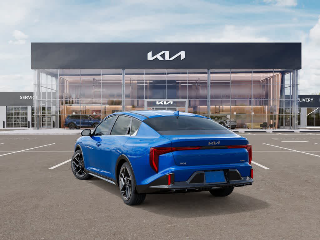 2025 Kia K4 GT-Line Wave Blue at Beck & Masten Kia