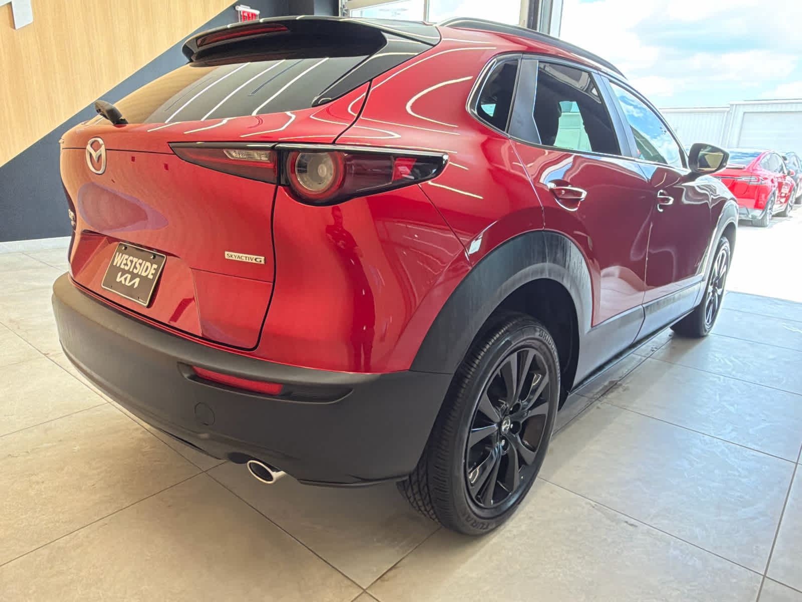 2025 Mazda CX-30 2.5 S Select Sport Soul Red Crystal Metallic at AutoNation USA Houston