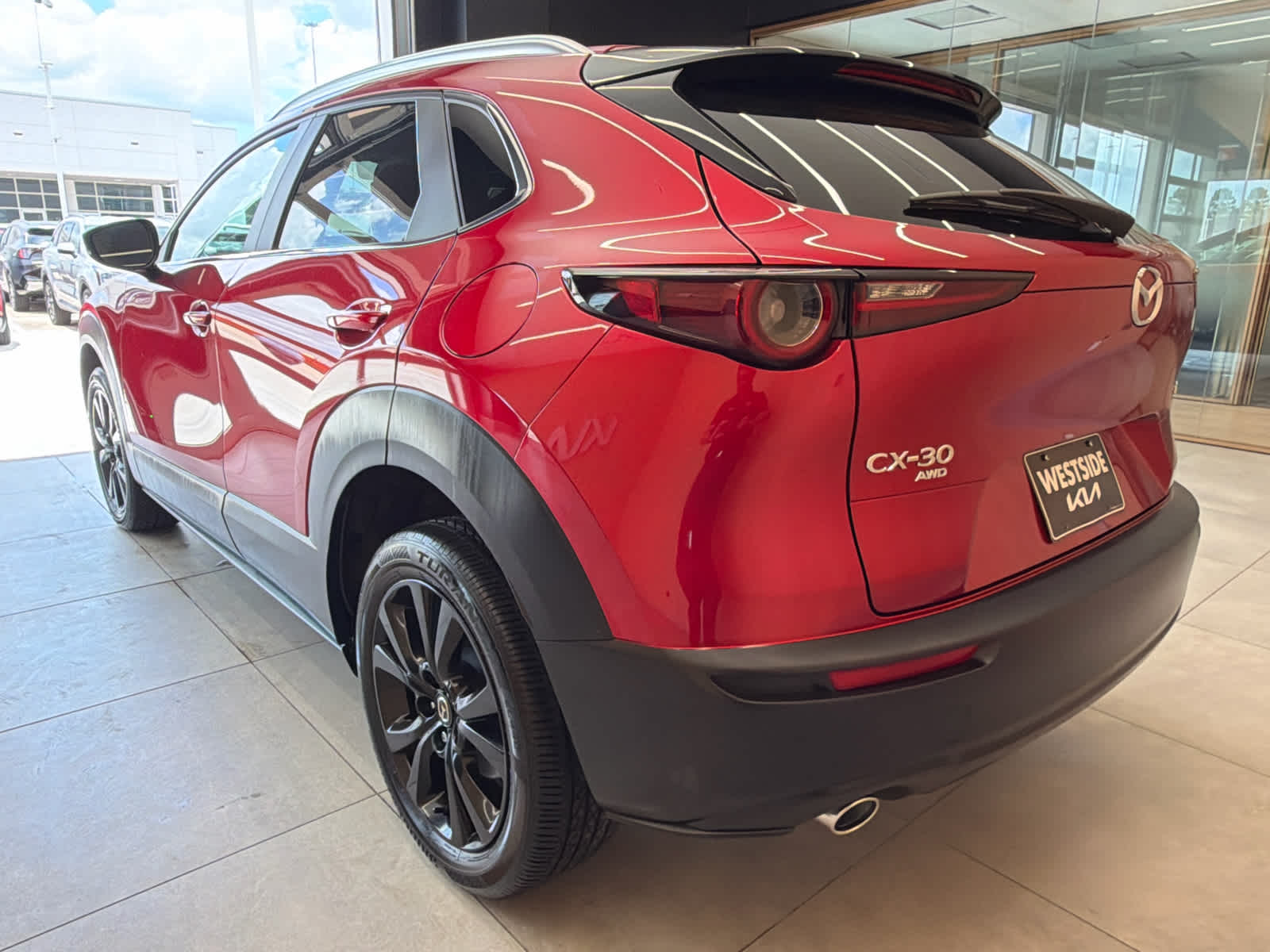 2025 Mazda CX-30 2.5 S Select Sport Soul Red Crystal Metallic at AutoNation USA Houston