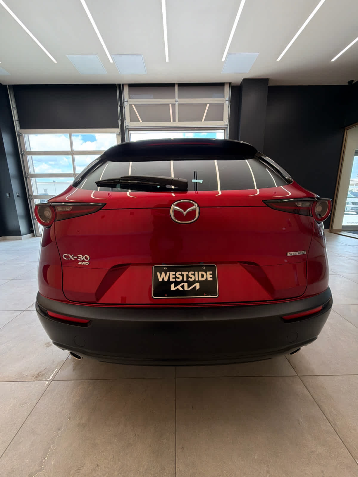 2025 Mazda CX-30 2.5 S Select Sport Soul Red Crystal Metallic at AutoNation USA Houston