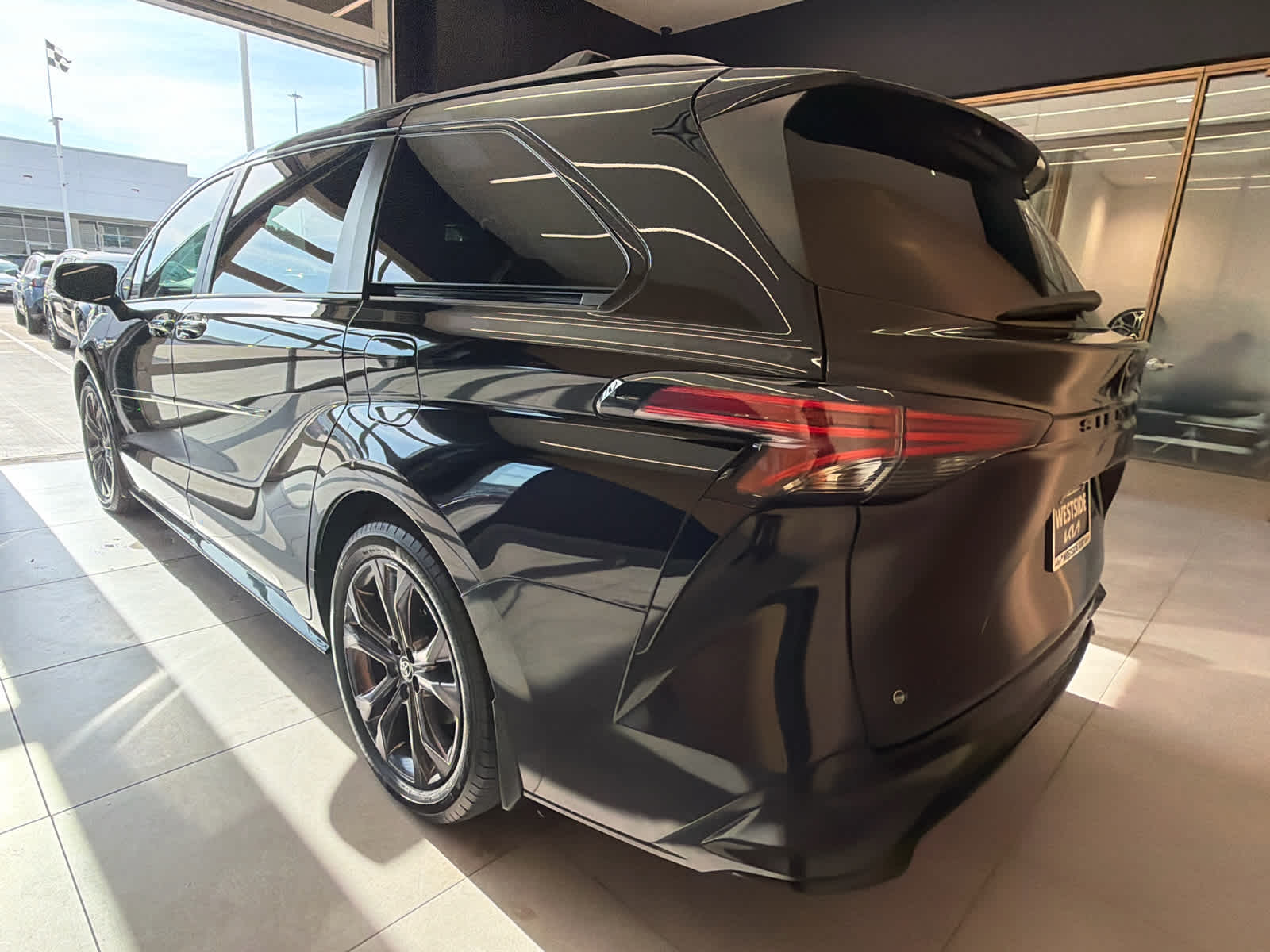 2025 Toyota Sienna XSE Midnight Black Metallic at AutoNation Chrysler Jeep Dodge Ram Spring