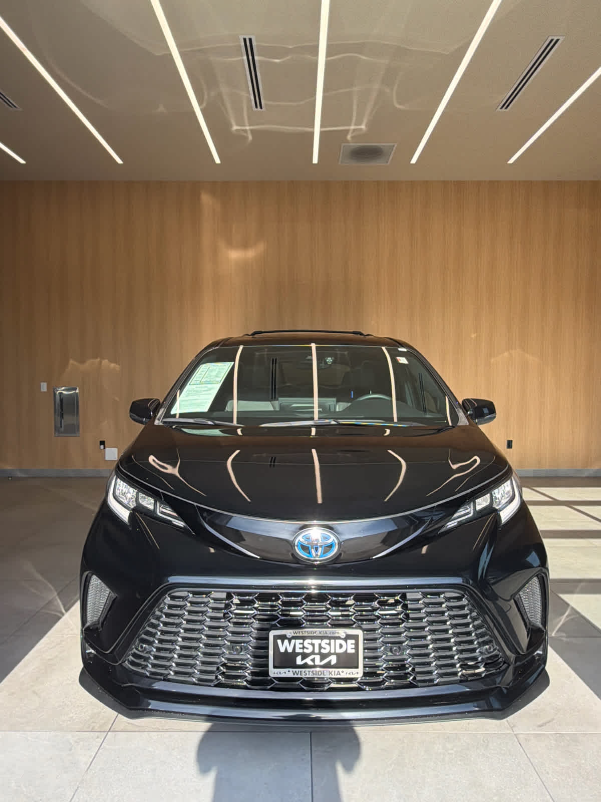 2025 Toyota Sienna XSE Midnight Black Metallic at AutoNation Chrysler Jeep Dodge Ram Spring