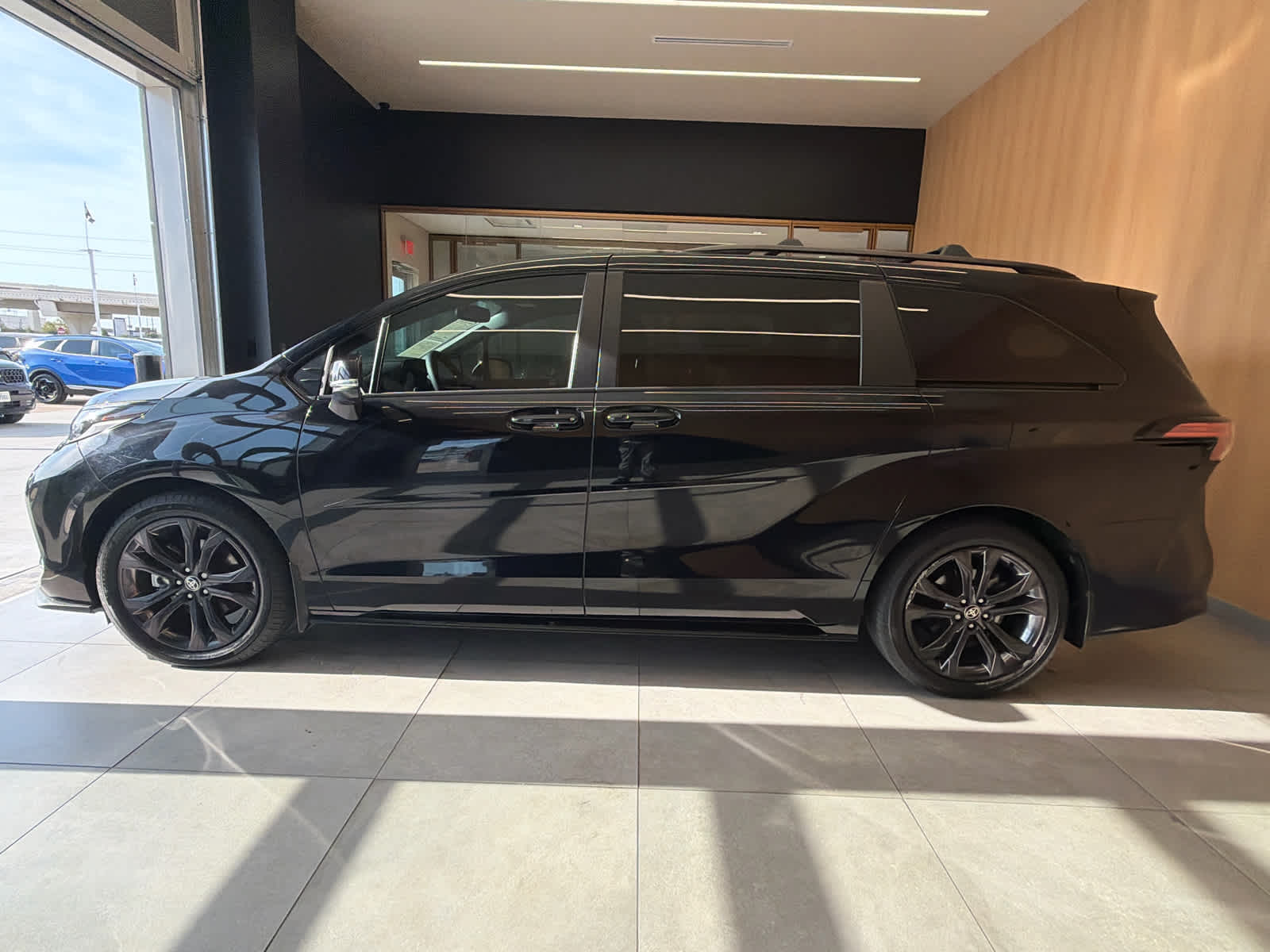 2025 Toyota Sienna XSE Midnight Black Metallic at AutoNation Chrysler Jeep Dodge Ram Spring
