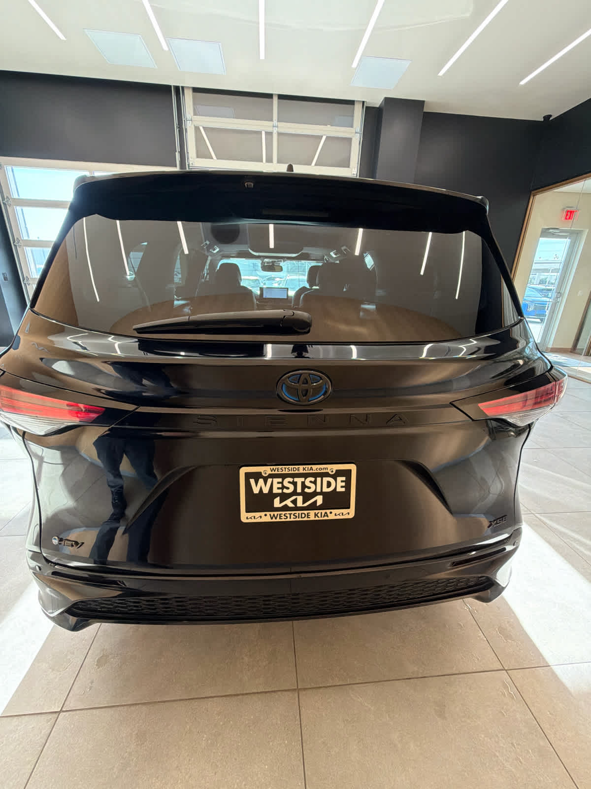 2025 Toyota Sienna XSE Midnight Black Metallic at AutoNation Chrysler Jeep Dodge Ram Spring