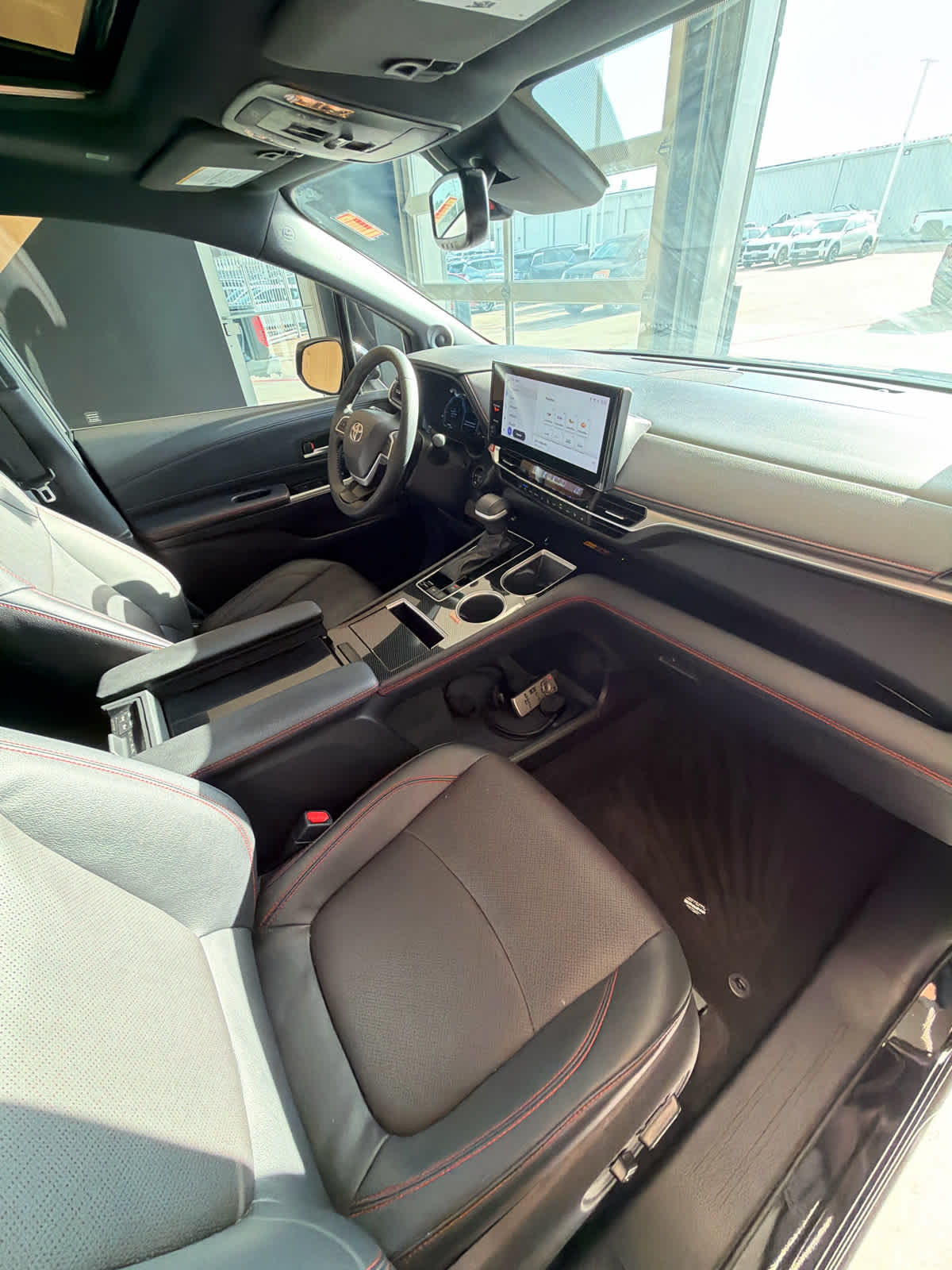 2025 Toyota Sienna XSE Midnight Black Metallic at AutoNation Chrysler Jeep Dodge Ram Spring