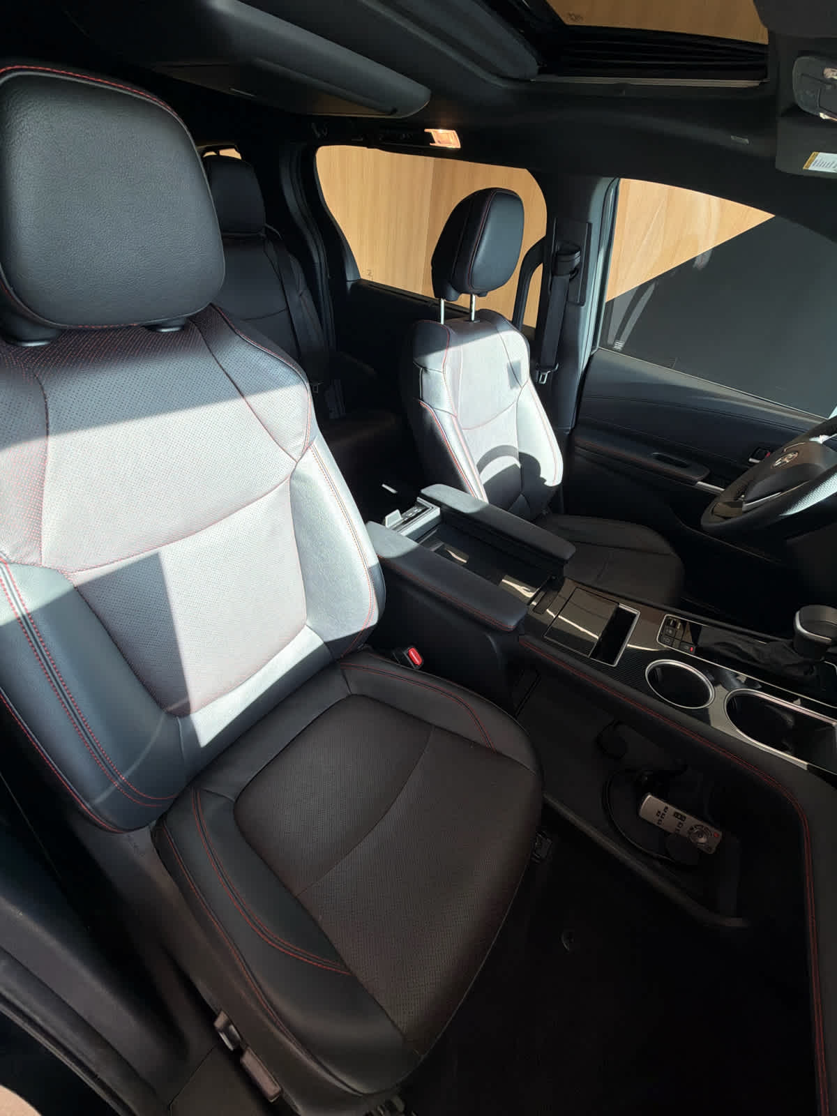 2025 Toyota Sienna XSE Midnight Black Metallic at AutoNation Chrysler Jeep Dodge Ram Spring