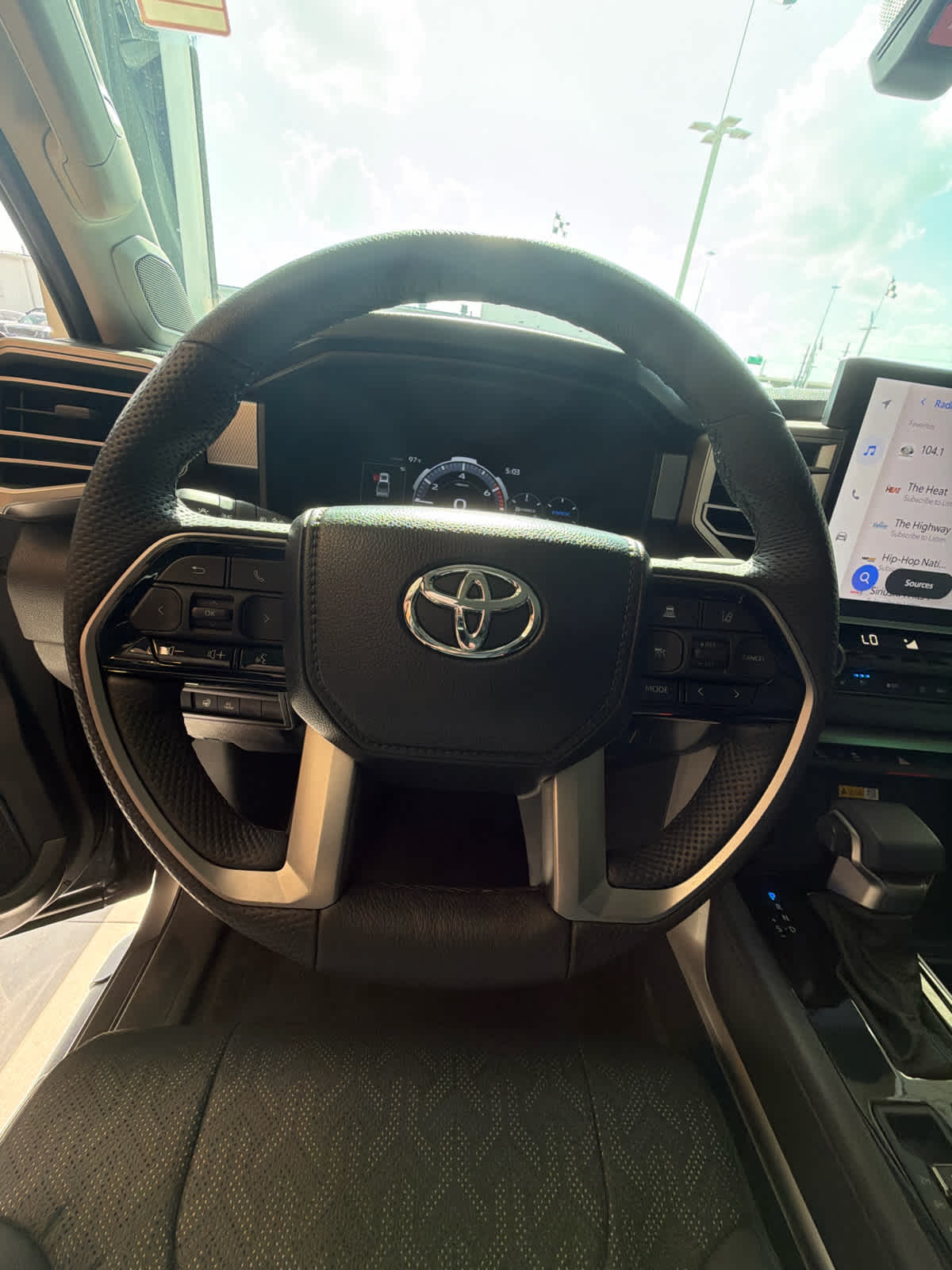 2024 Toyota Tundra Limited Hybrid Magnetic Gray Metallic at Group 1 Toyota Southwest