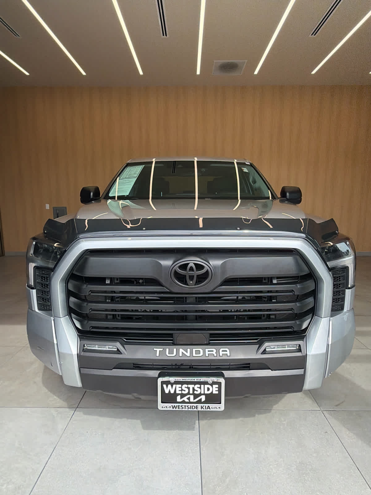2024 Toyota Tundra SR5 Celestial Silver Metallic at Group 1 Toyota Southwest