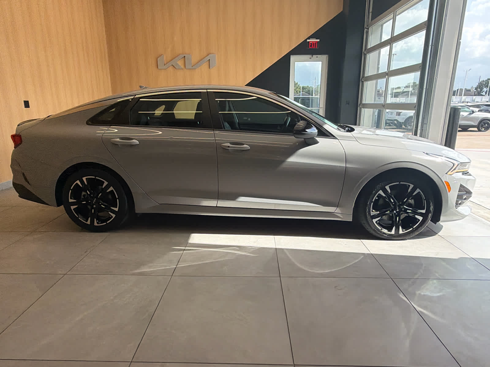 2022 Kia K5 GT-Line Wolf Gray at HGreg Houston
