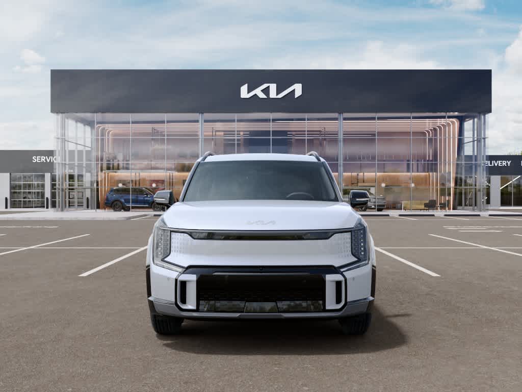 2026 Kia EV9 GT-Line Glacial White Pearl at Westside Kia