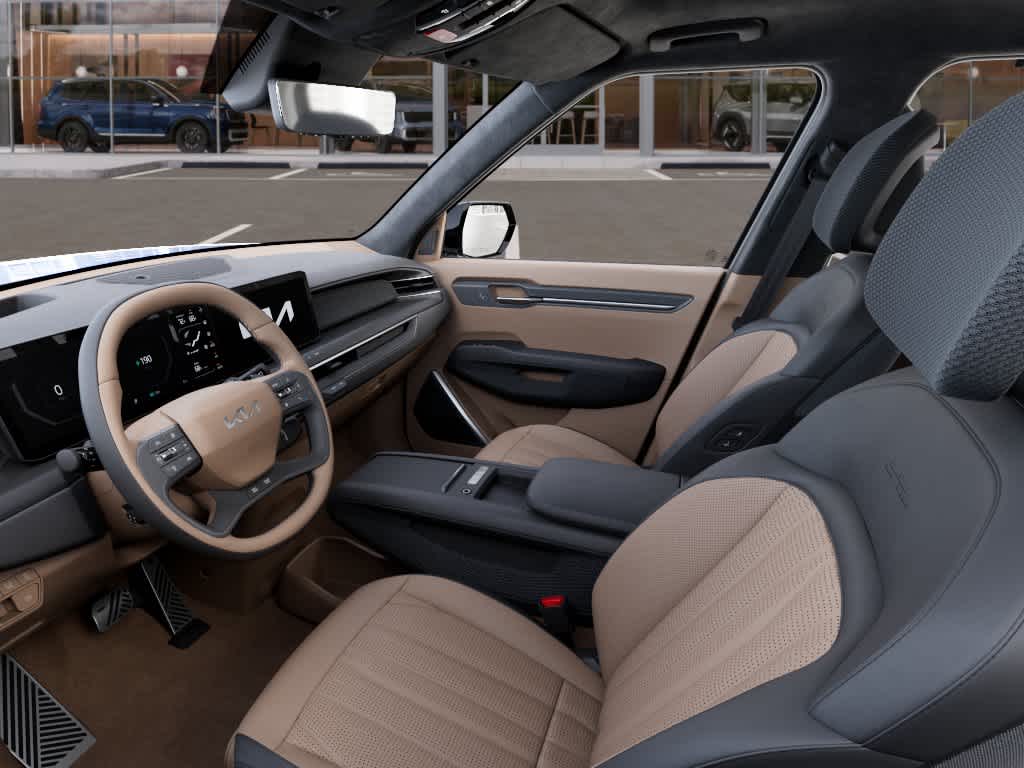 2026 Kia EV9 GT-Line Glacial White Pearl at Westside Kia