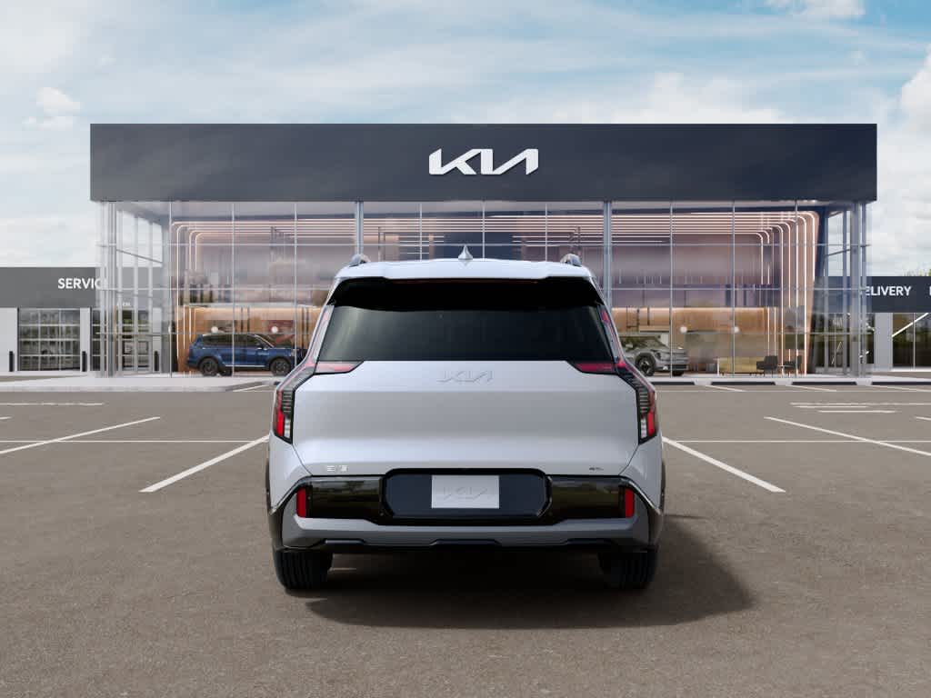 2026 Kia EV9 GT-Line Glacial White Pearl at Westside Kia