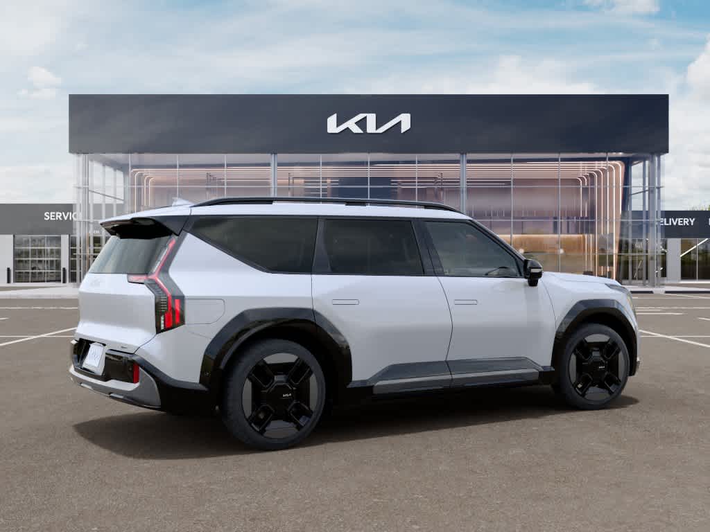 2026 Kia EV9 GT-Line Glacial White Pearl at Westside Kia