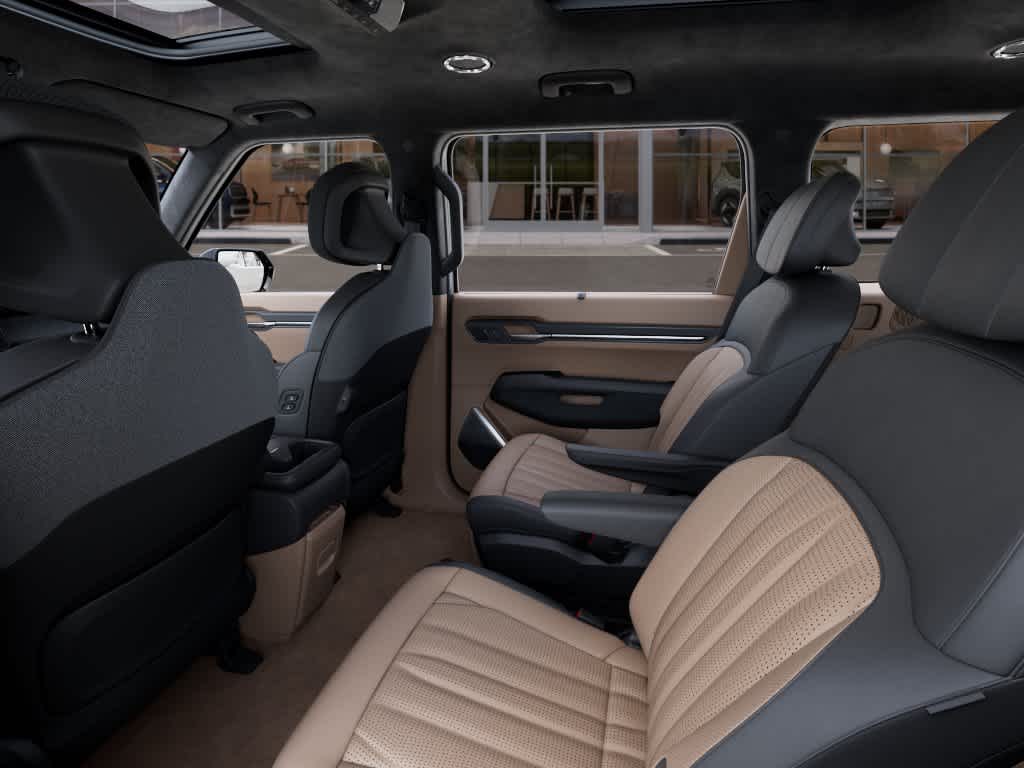 2026 Kia EV9 GT-Line Glacial White Pearl/Ebony Black Roof at Westside Kia