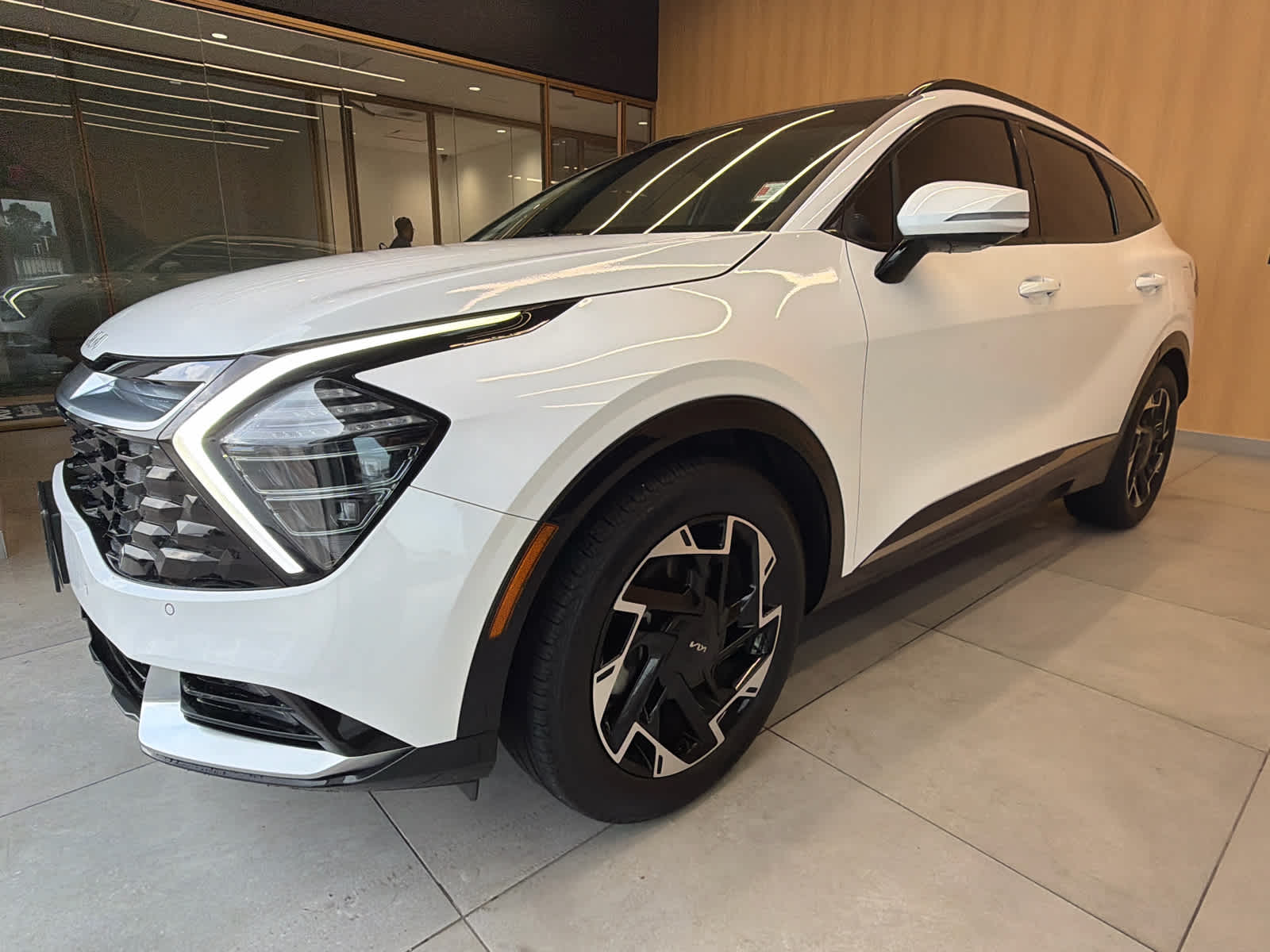 2024 Kia Sportage SX-Prestige Glacial White Pearl at Lone Star Chevrolet