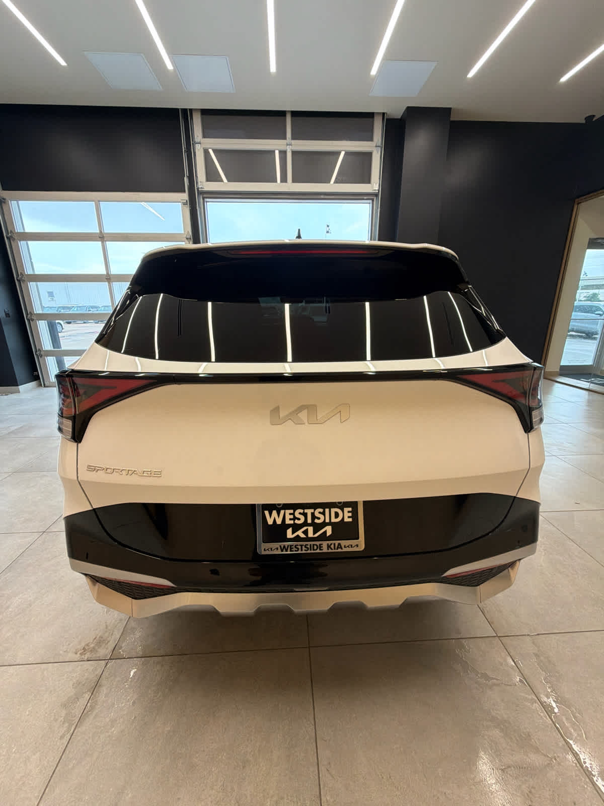 2024 Kia Sportage SX-Prestige Glacial White Pearl at Lone Star Chevrolet