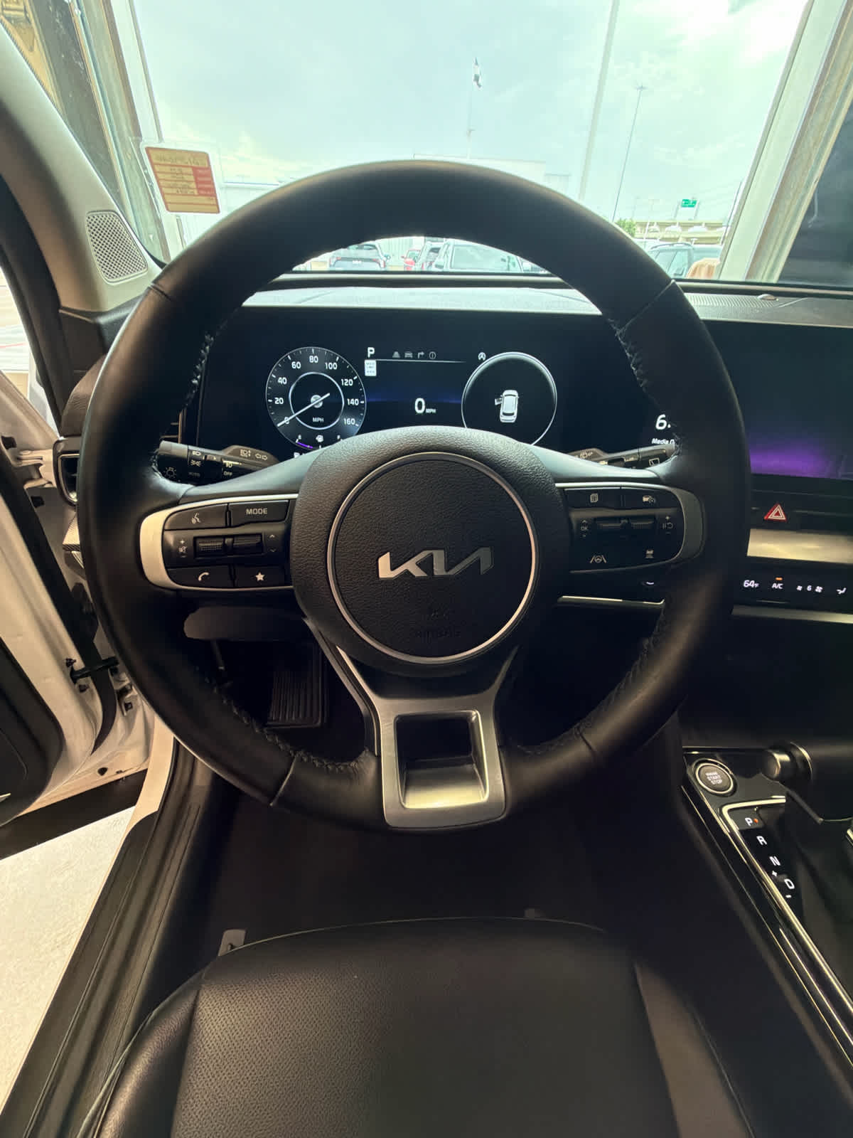 2024 Kia Sportage SX-Prestige Glacial White Pearl at Lone Star Chevrolet