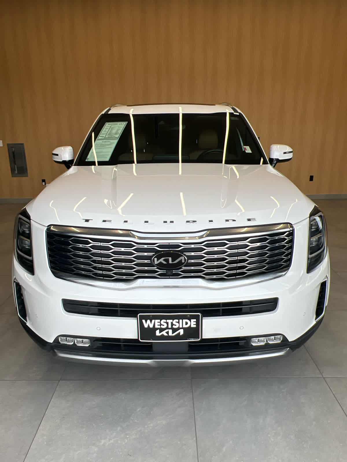 2021 Kia Telluride SX Snow White Pearl at AutoNation USA Katy