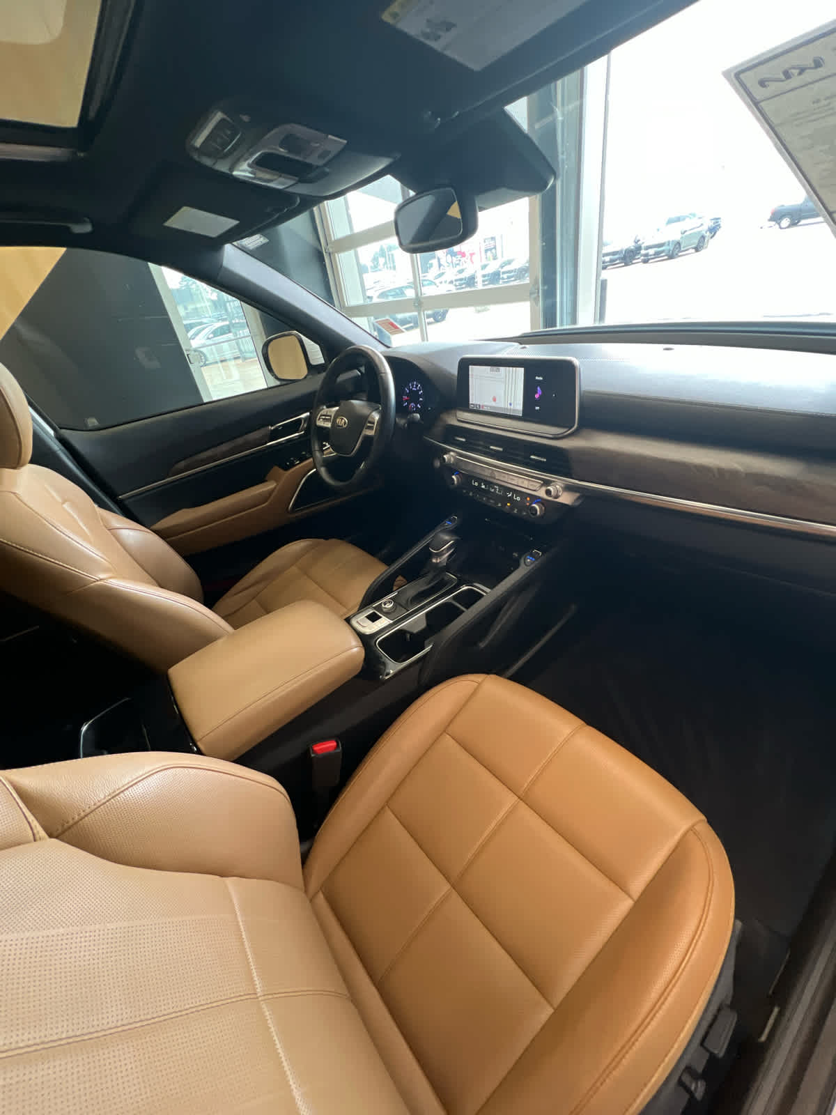 2021 Kia Telluride SX Snow White Pearl at AutoNation USA Katy