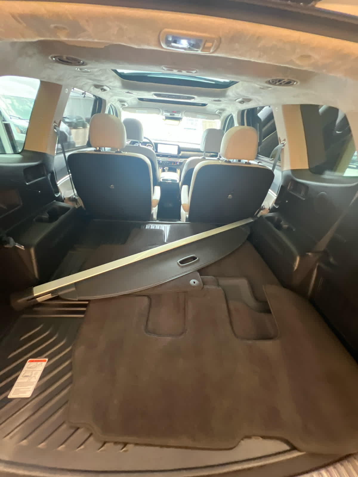 2024 Kia Telluride SX Prestige Glacial White Pearl at Beck & Masten Kia