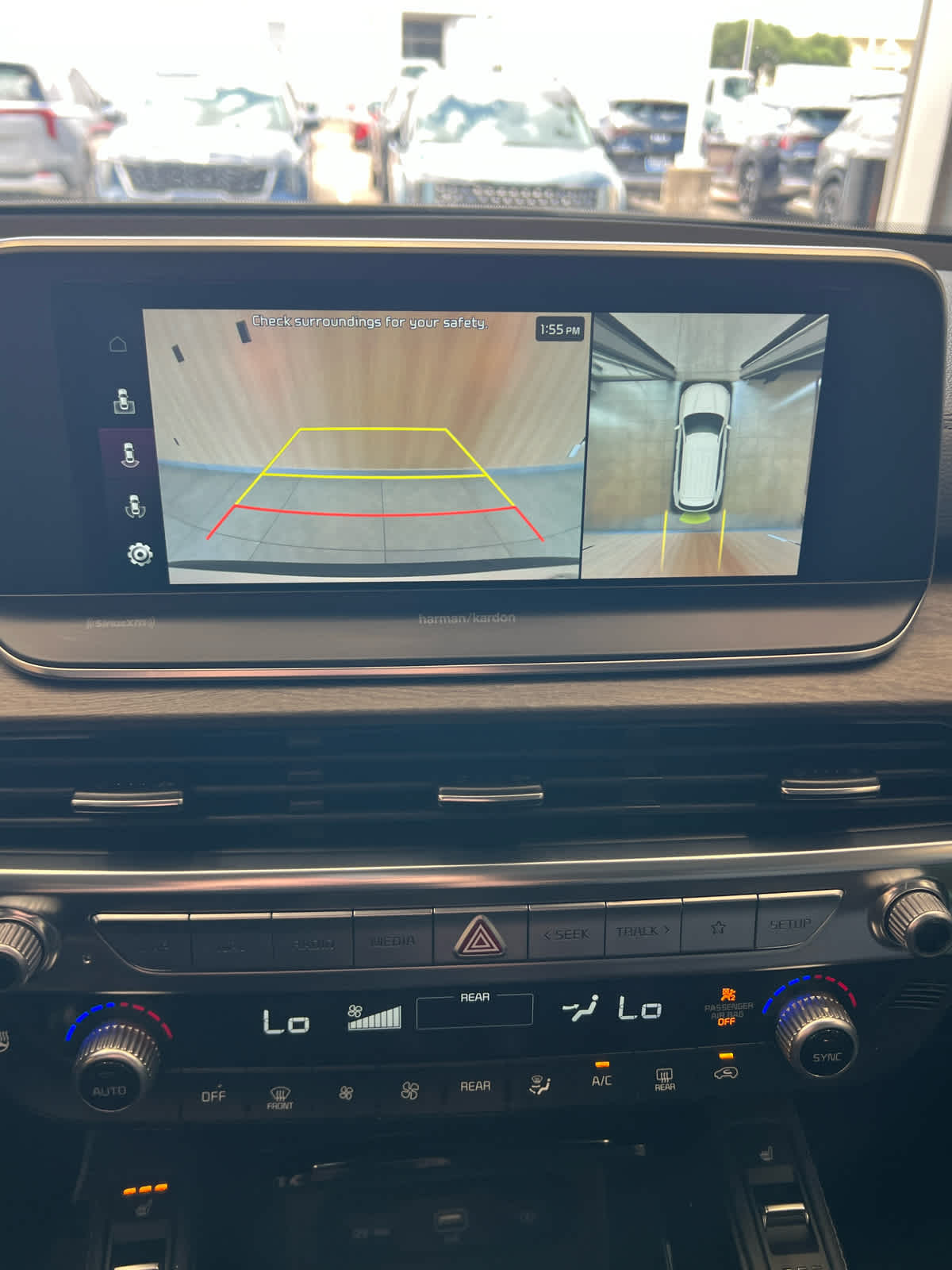2022 Kia Telluride SX Glacial White Pearl at Westside Kia