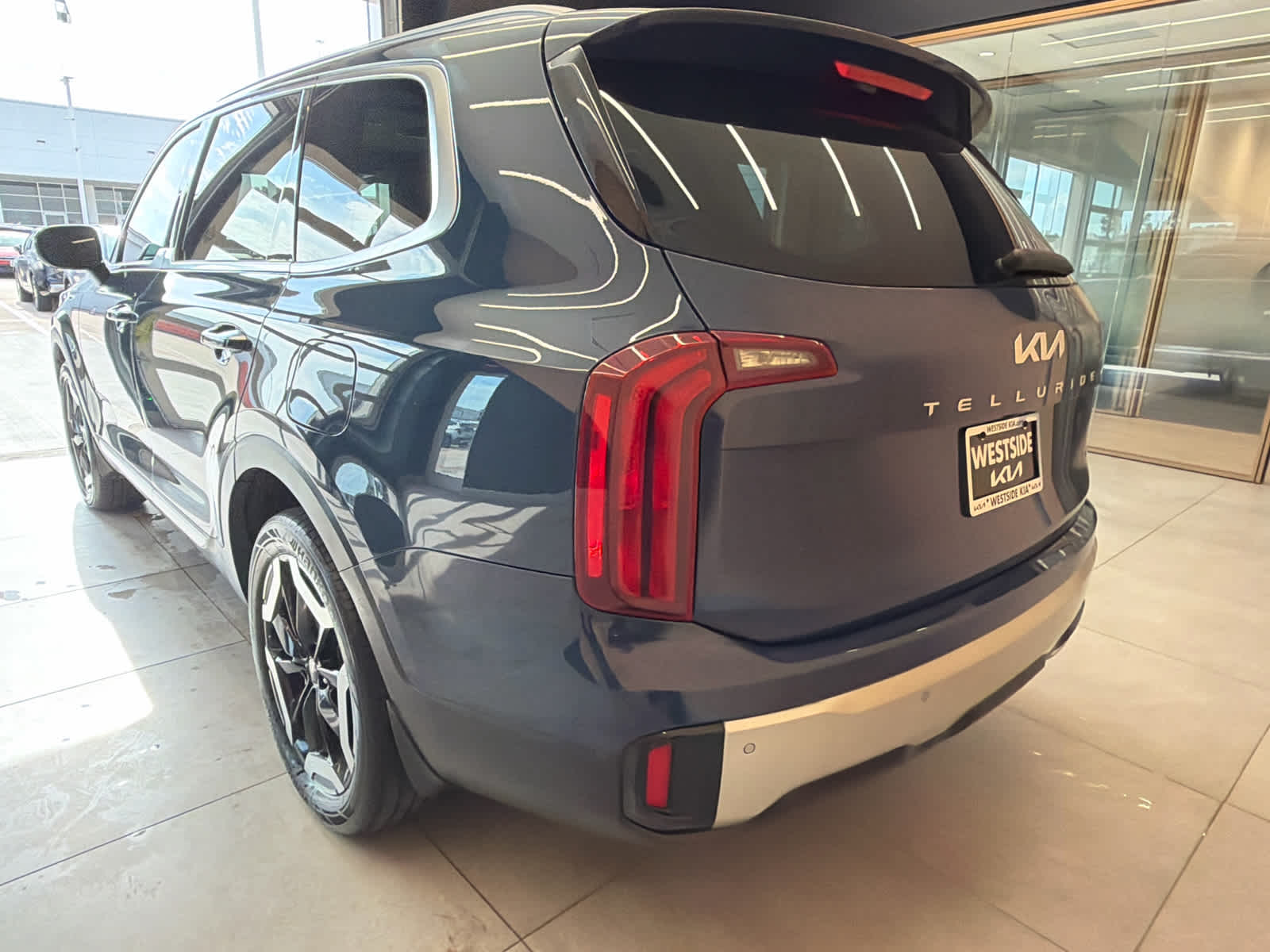 2023 Kia Telluride S Midnight Lake Blue at Beck & Masten Kia