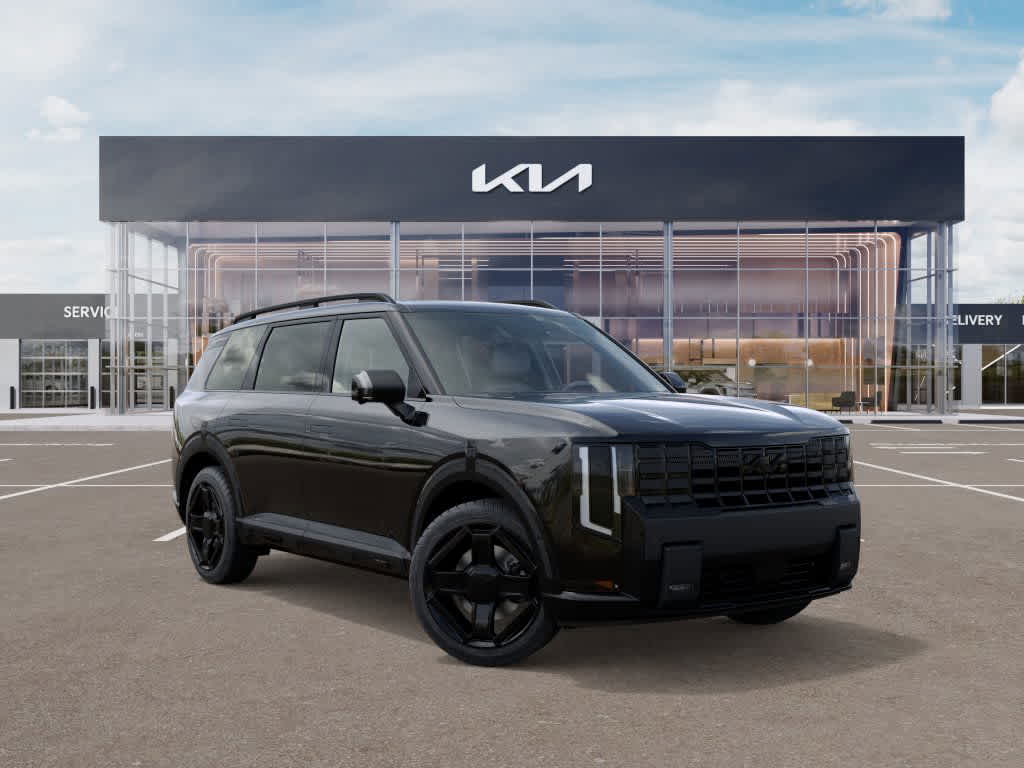 2027 Kia Telluride Hybrid X-Line SX Ebony Black at Westside Kia
