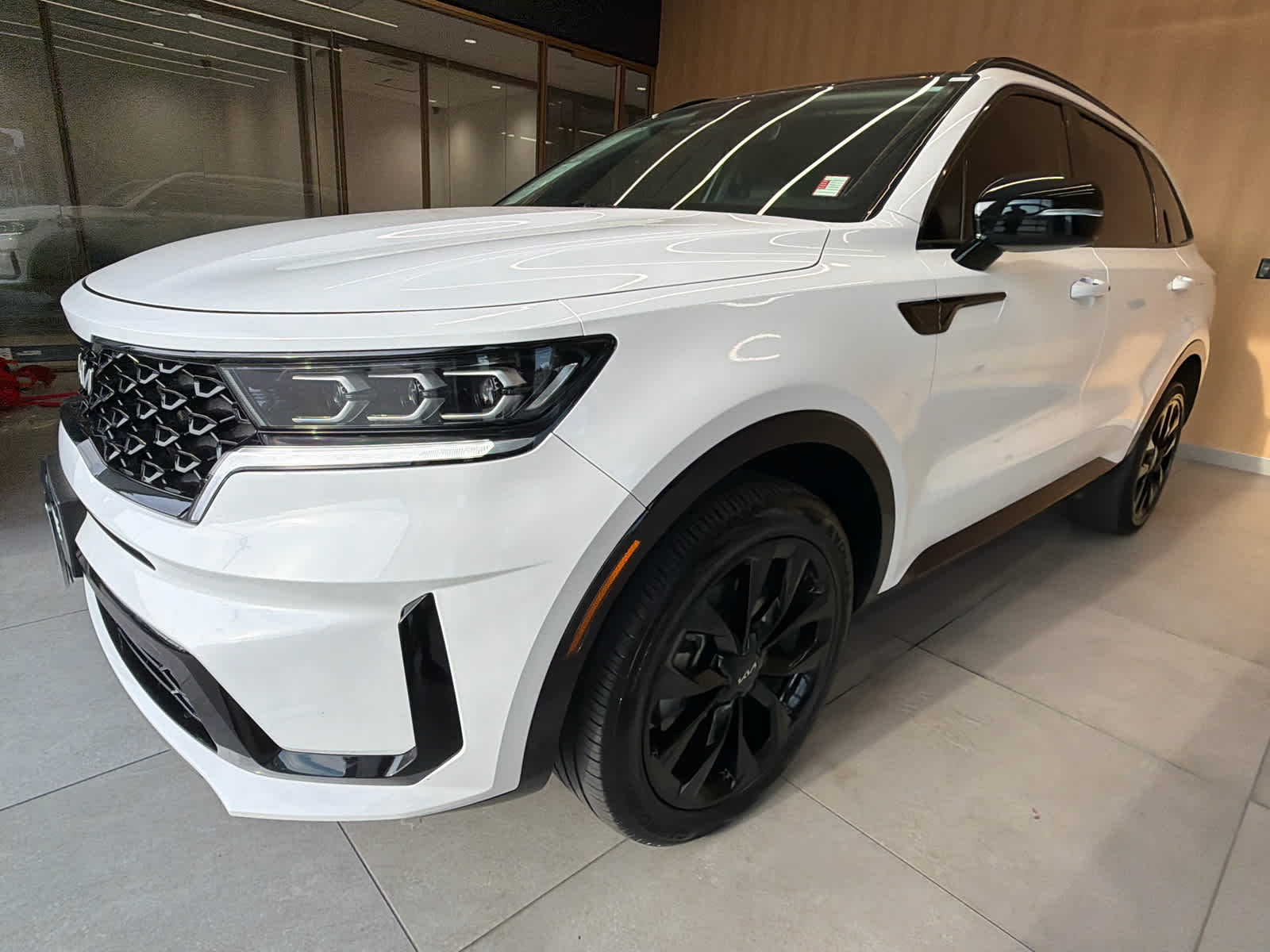 2023 Kia Sorento SX Glacial White Pearl at Baytown Ford