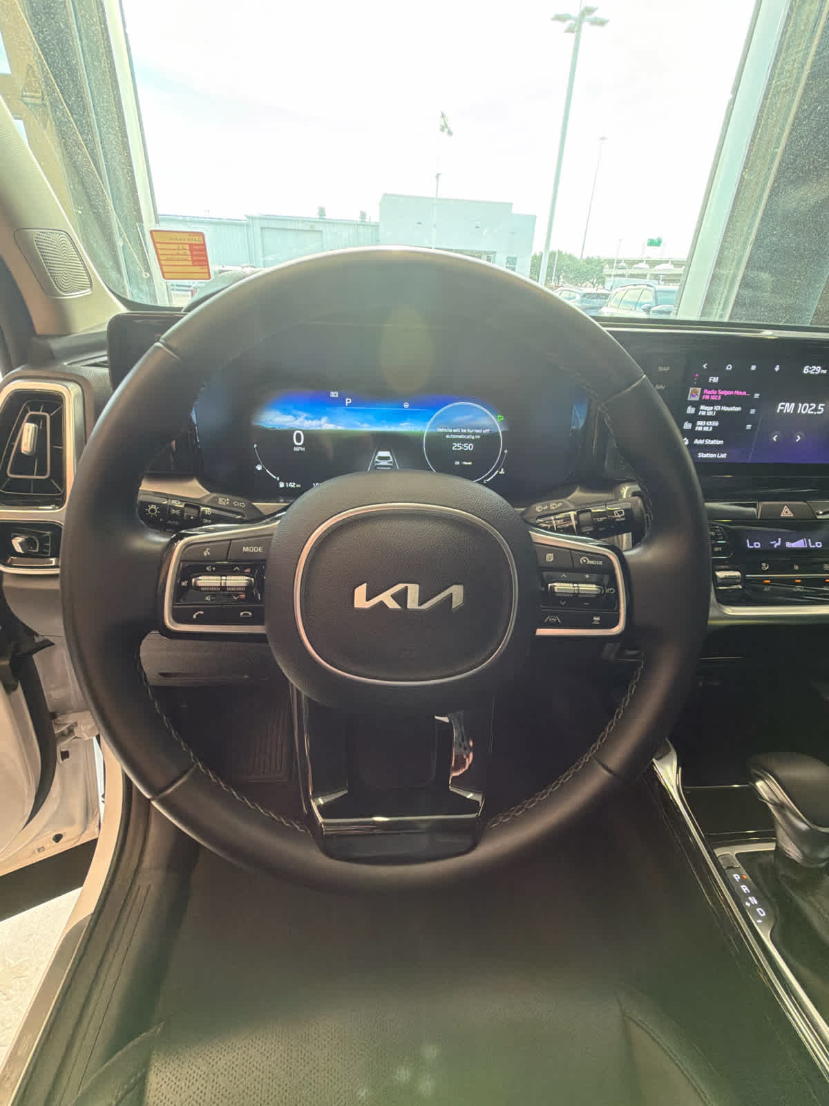 2023 Kia Sorento SX Glacial White Pearl at Baytown Ford