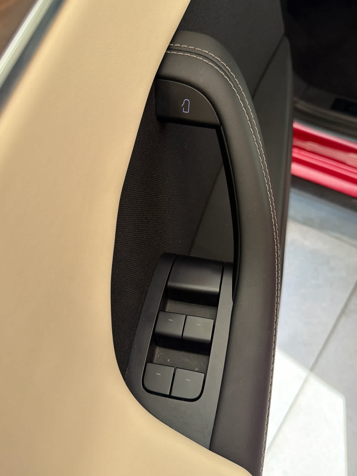 2023 Tesla Model X  Red at Texan GMC Buick