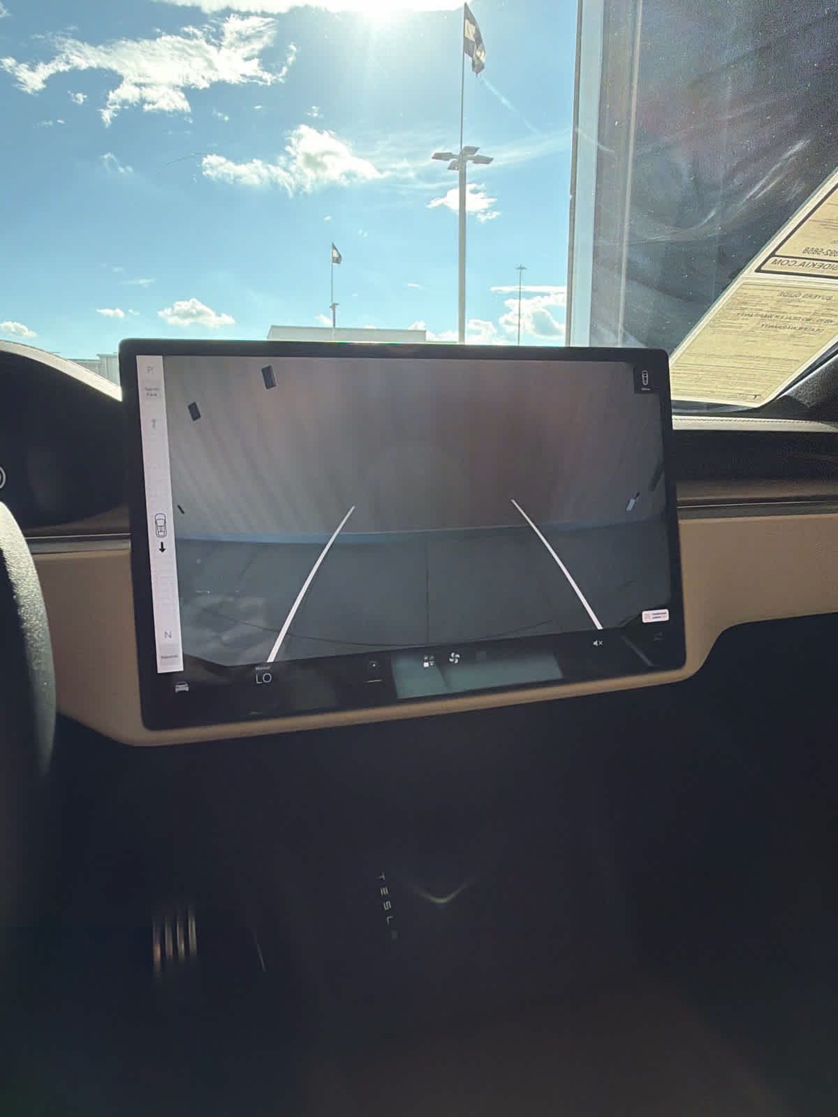 2023 Tesla Model X  Red at Texan GMC Buick