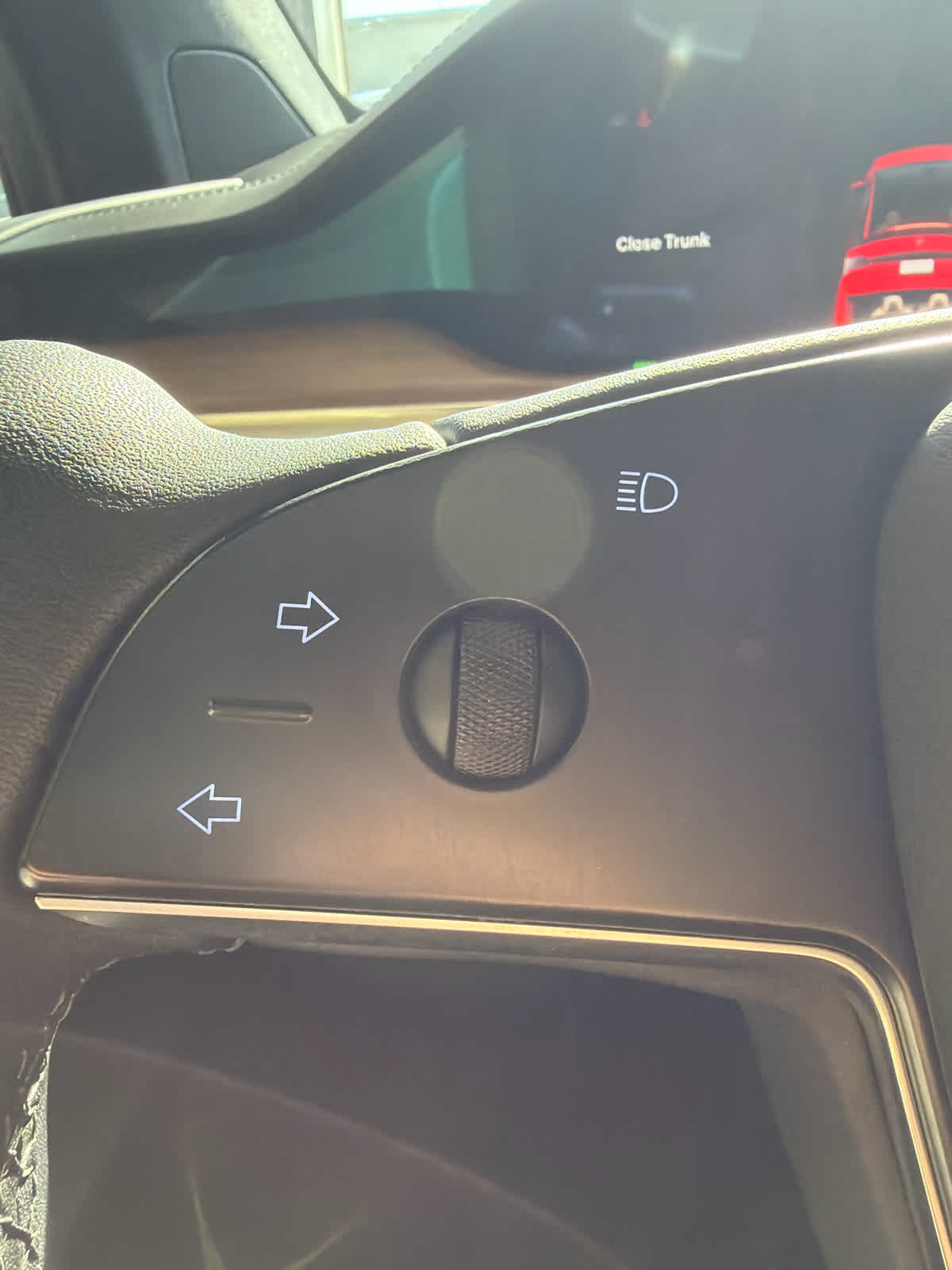 2023 Tesla Model X  Red at Texan GMC Buick