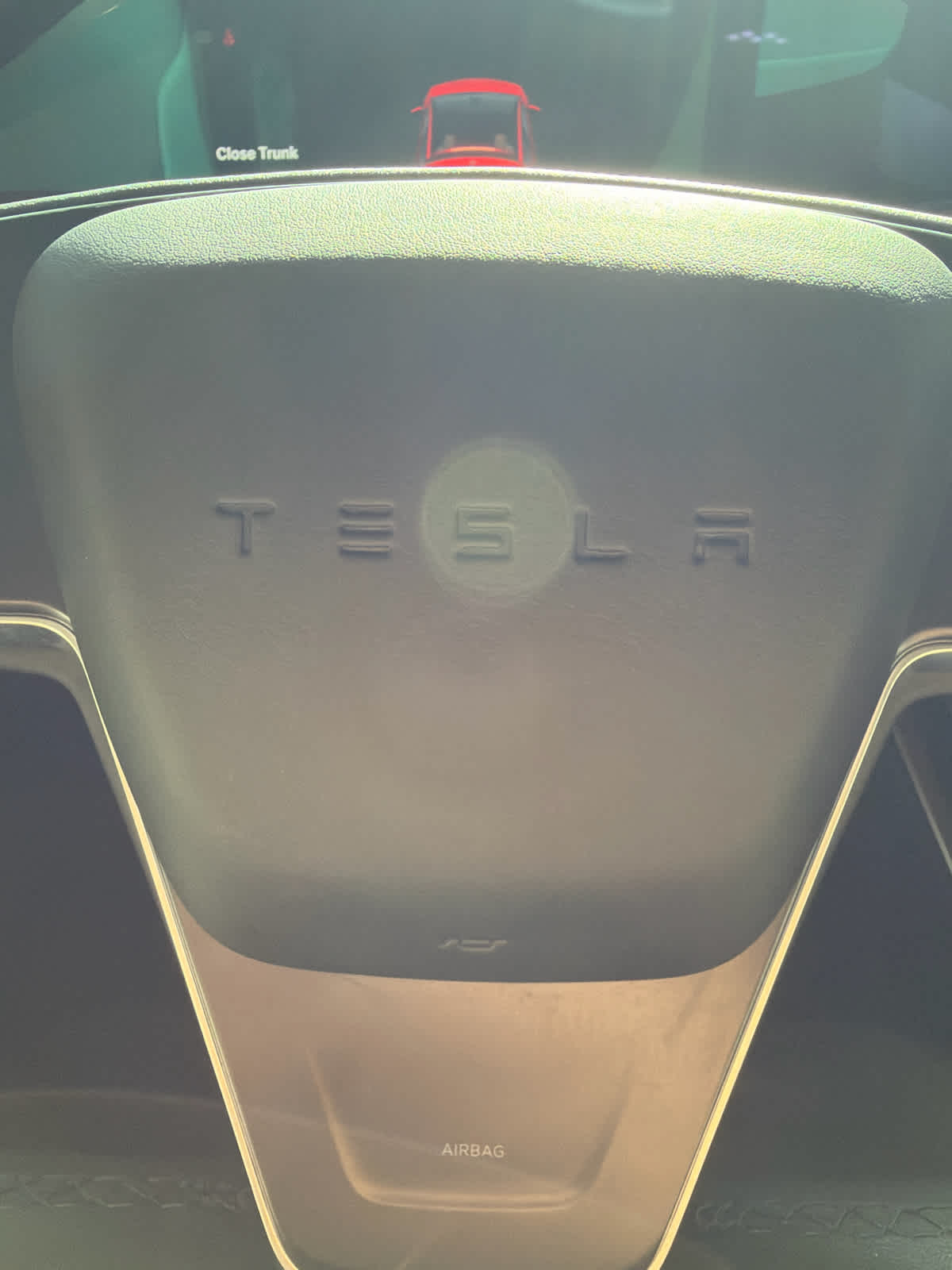 2023 Tesla Model X  Red at Texan GMC Buick