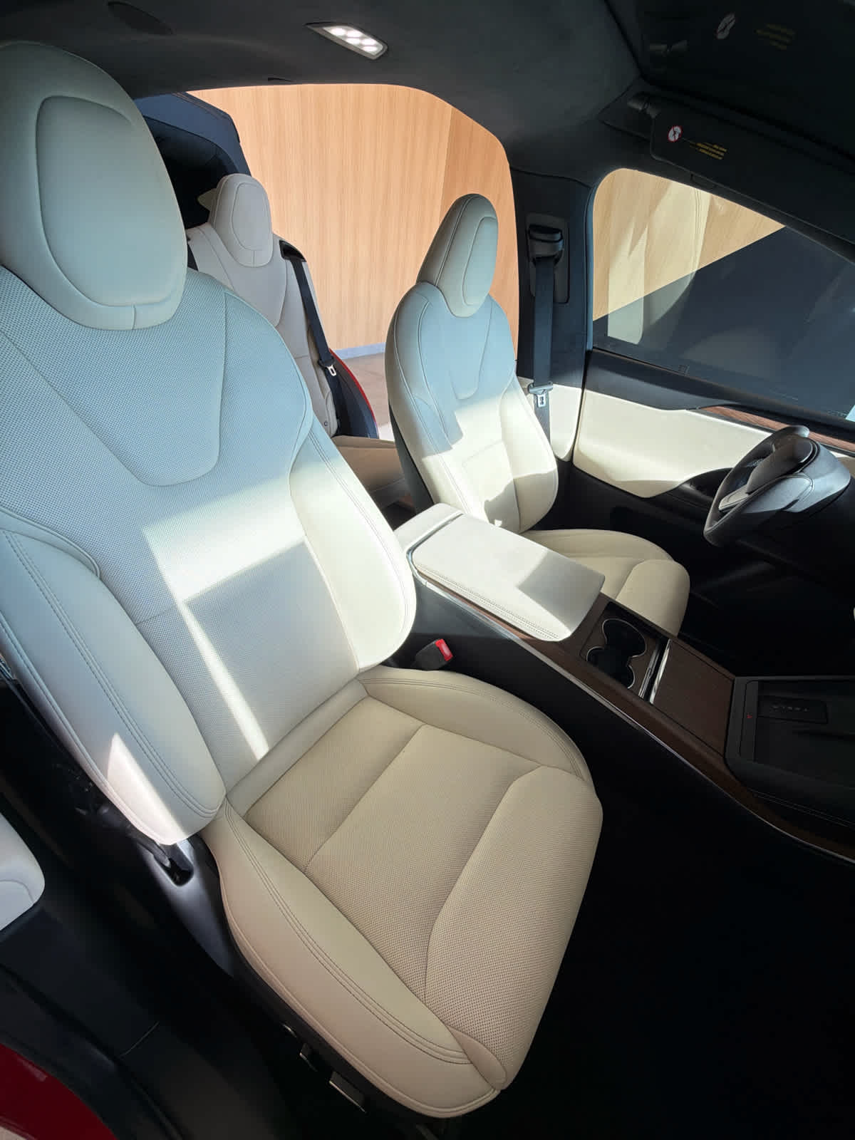 2023 Tesla Model X  Red at Texan GMC Buick