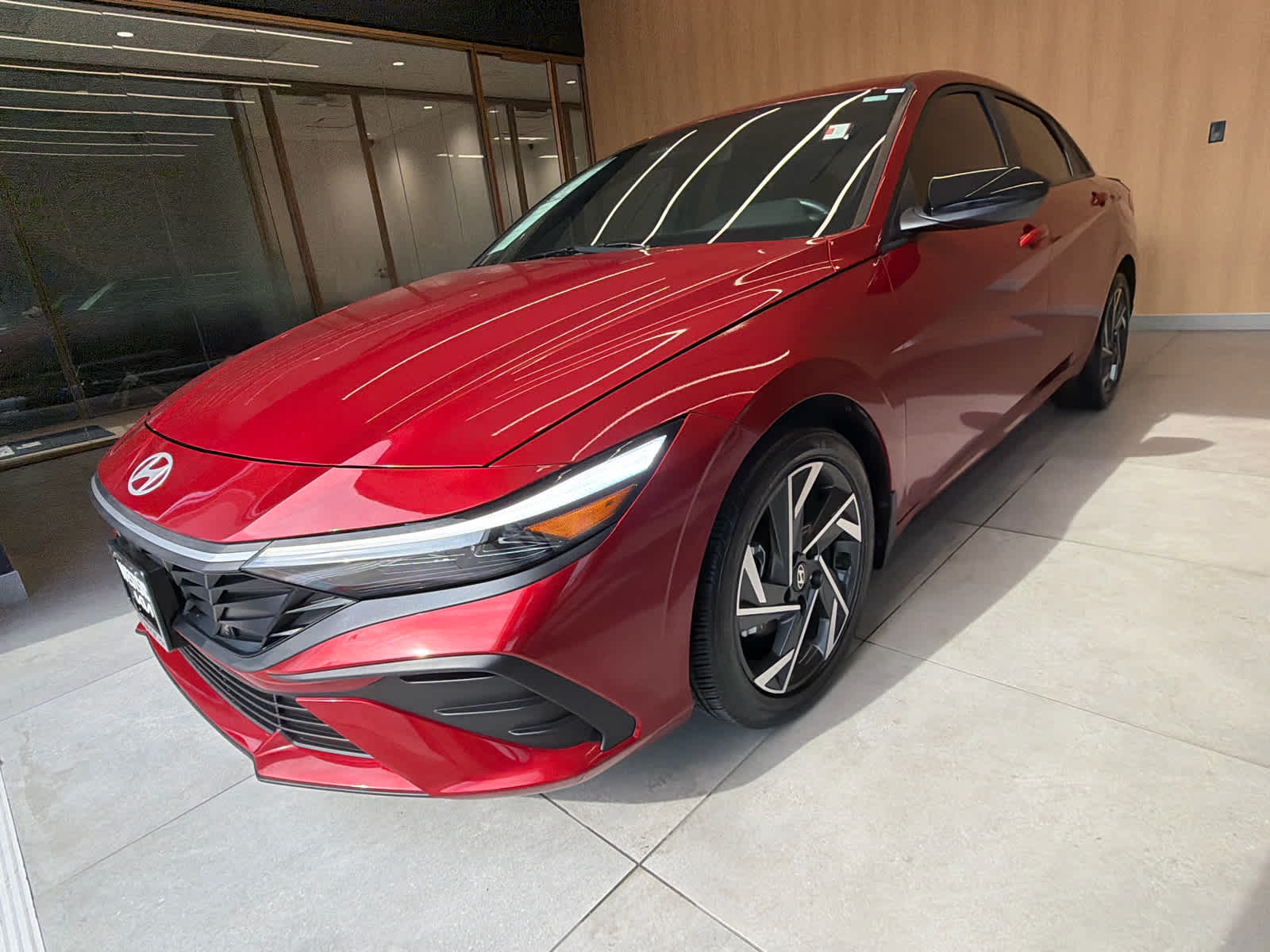 2025 Hyundai Elantra SEL Sport Ultimate Red at AutoNation USA Houston