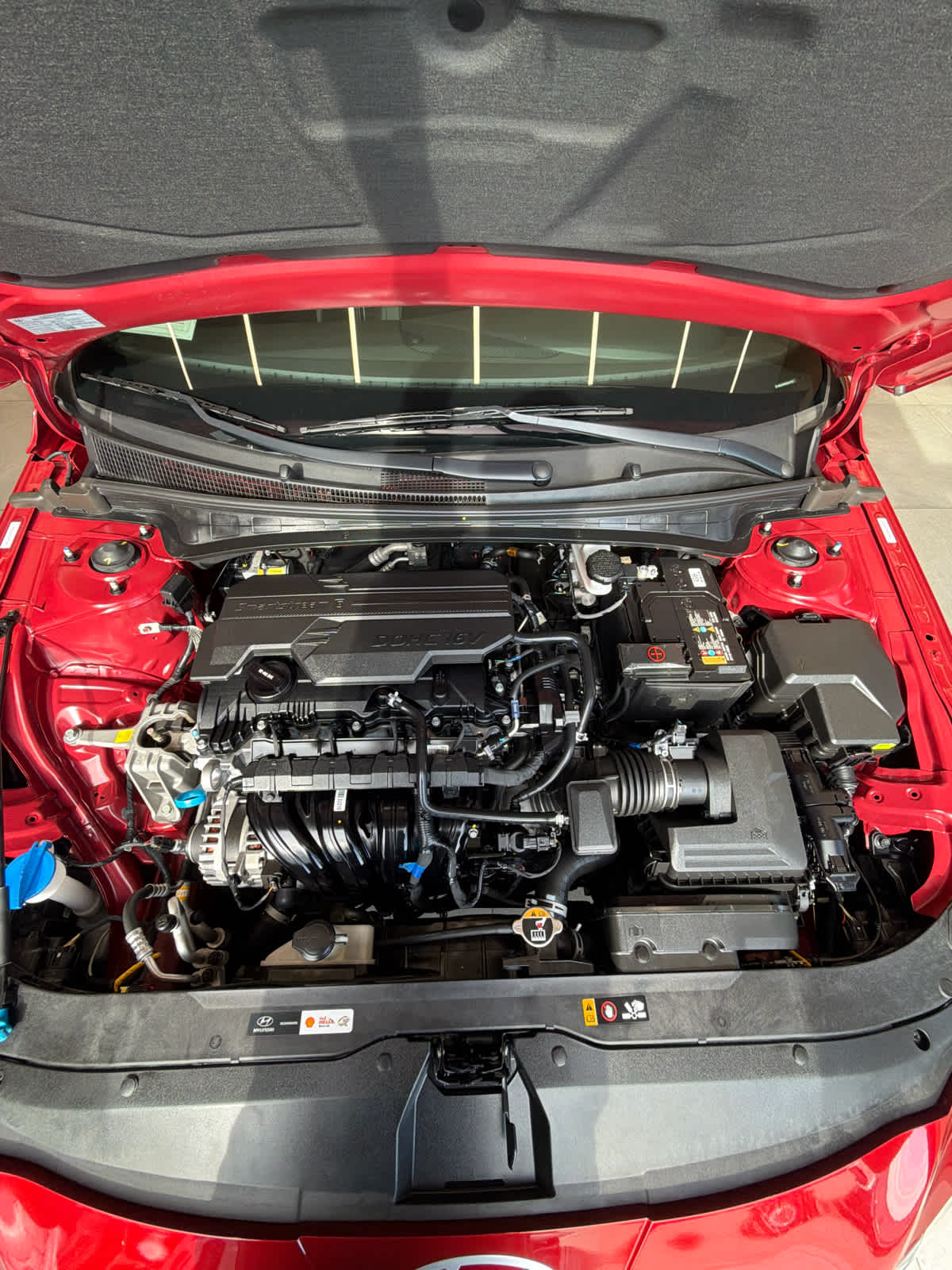 2025 Hyundai Elantra SEL Sport Ultimate Red at AutoNation USA Houston