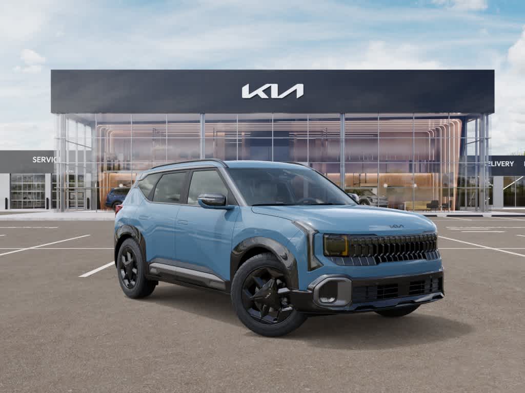 2027 Kia Seltos X-Line S Frost Blue/Black Roof at Beck & Masten Kia