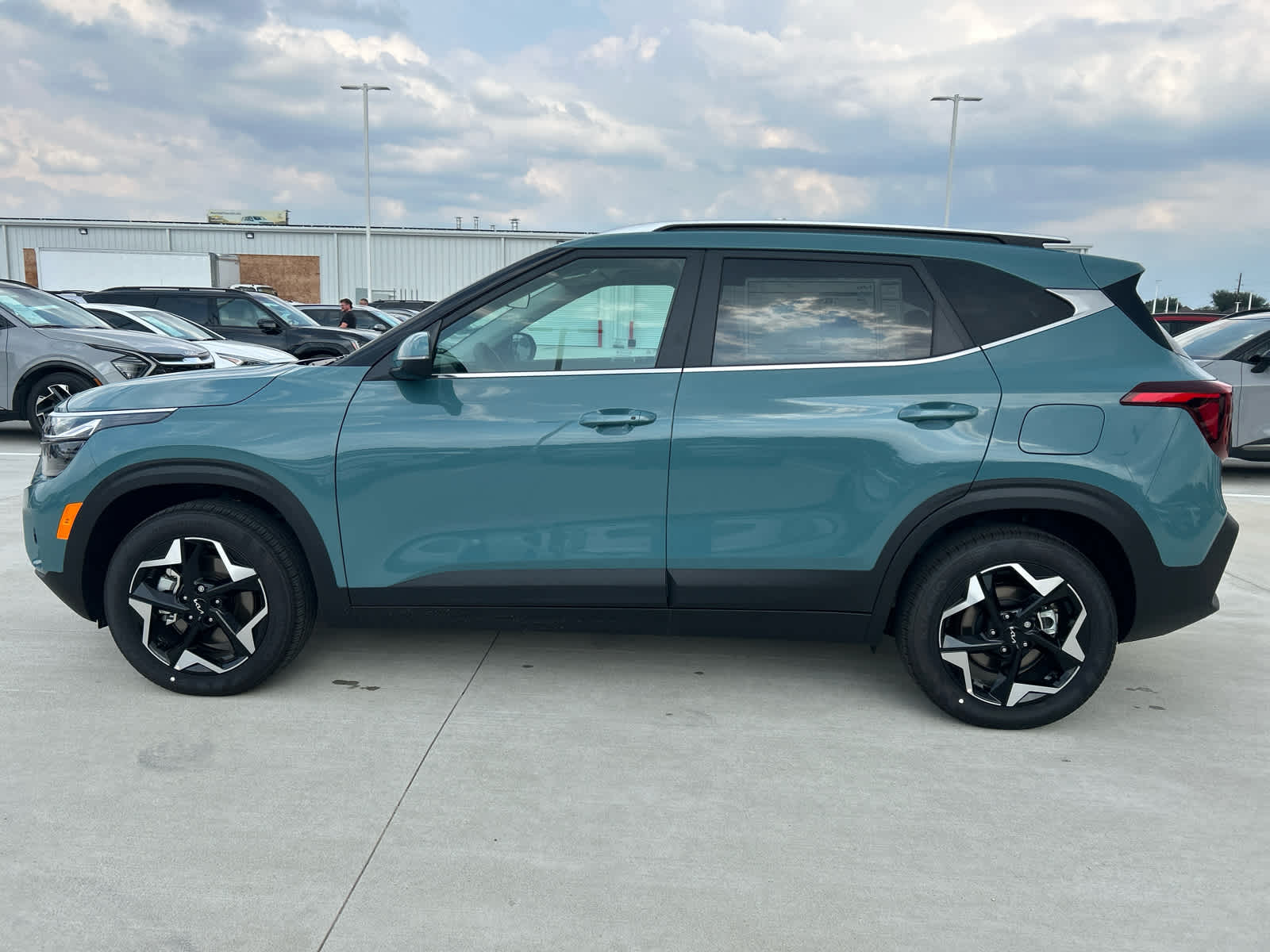 2025 Kia Seltos EX Pluton Blue at Tomball Ford