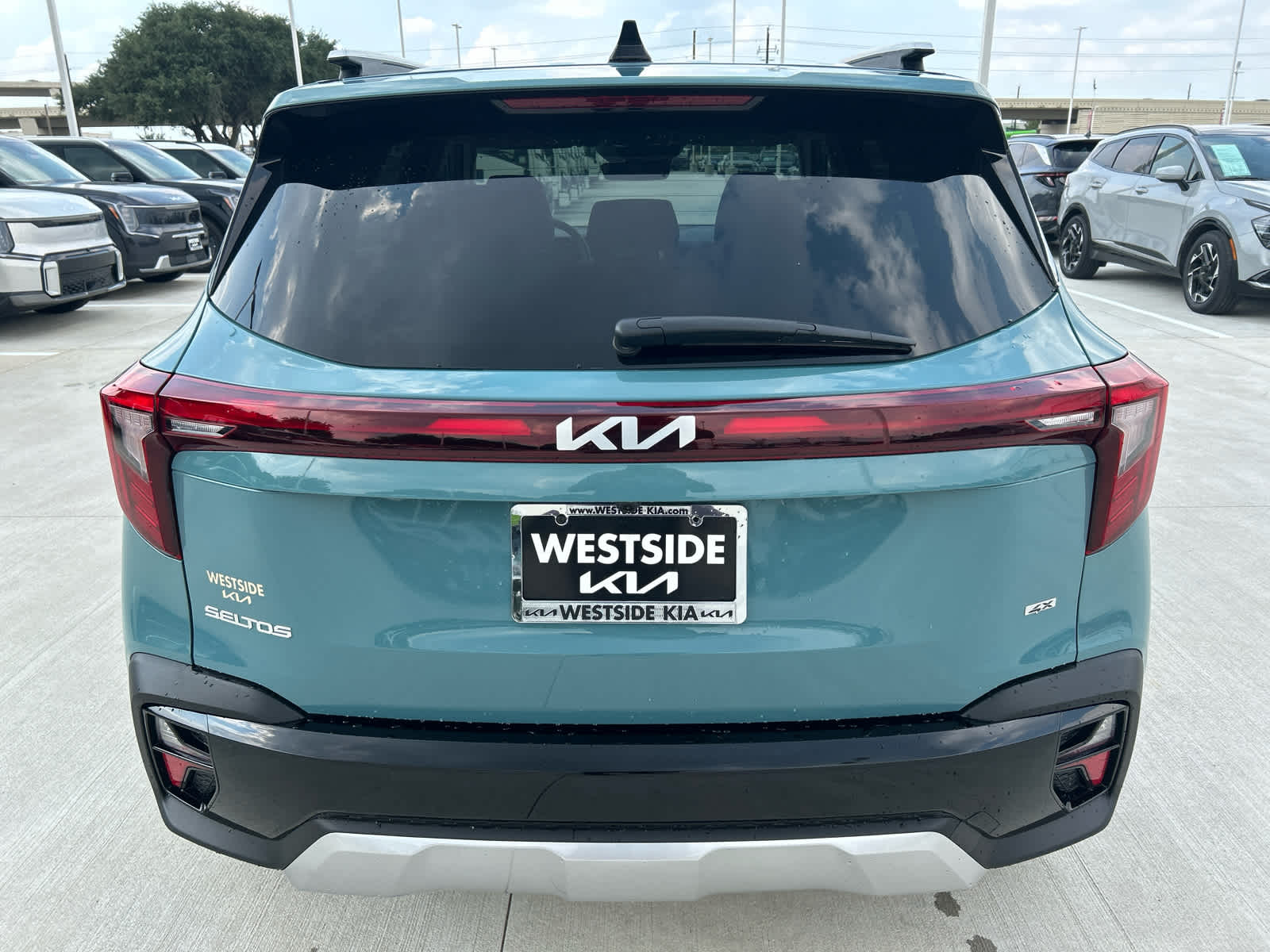 2025 Kia Seltos EX Pluton Blue at Tomball Ford