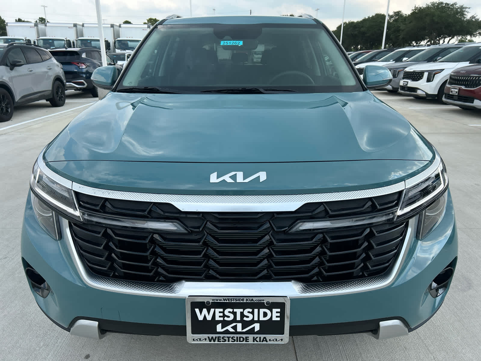 2025 Kia Seltos EX Pluton Blue at Tomball Ford