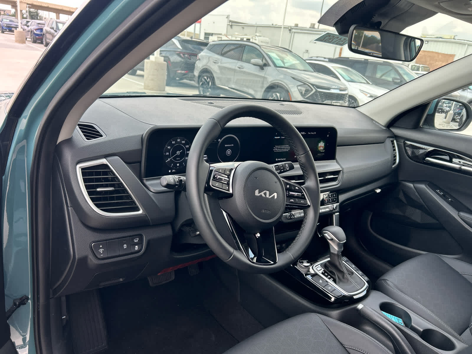 2025 Kia Seltos EX Pluton Blue at Tomball Ford