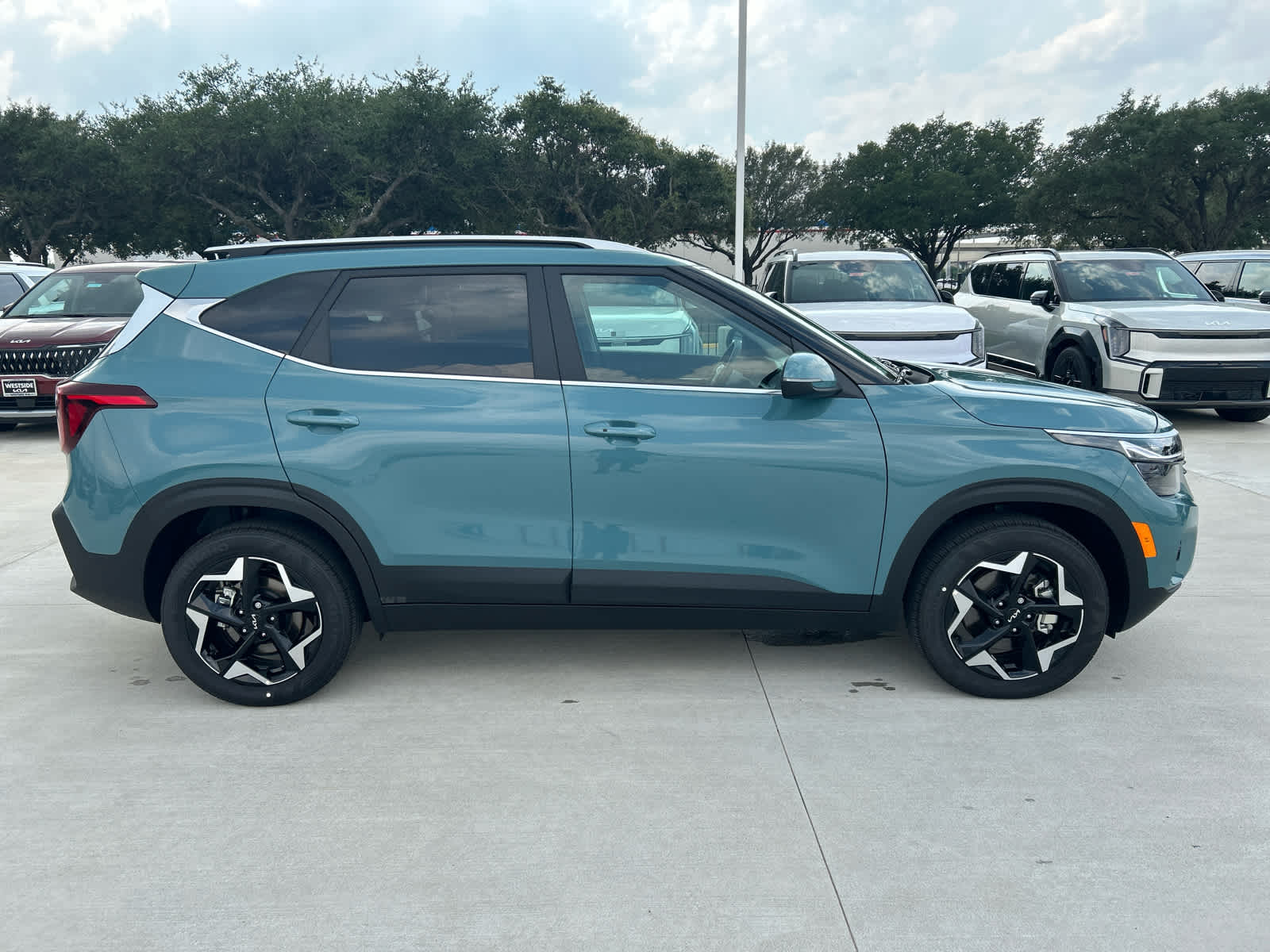 2025 Kia Seltos EX Pluton Blue at Tomball Ford