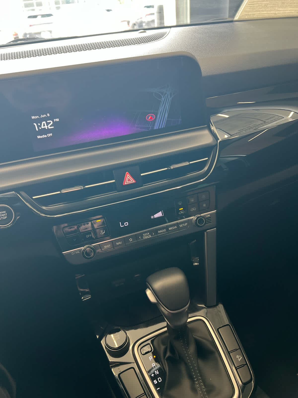 2024 Kia Seltos S Clear White/Black Roof at Beck & Masten Kia