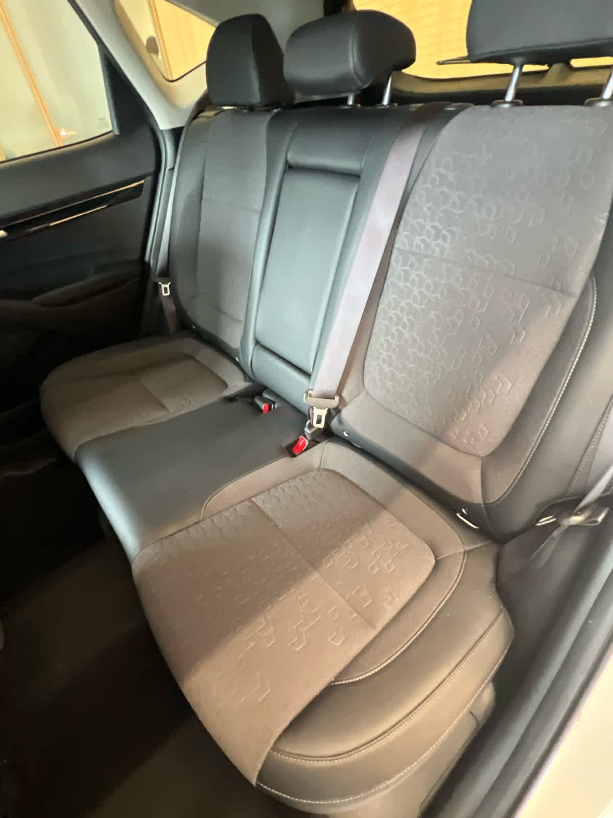 2024 Kia Seltos S Clear White/Black Roof at Beck & Masten Kia