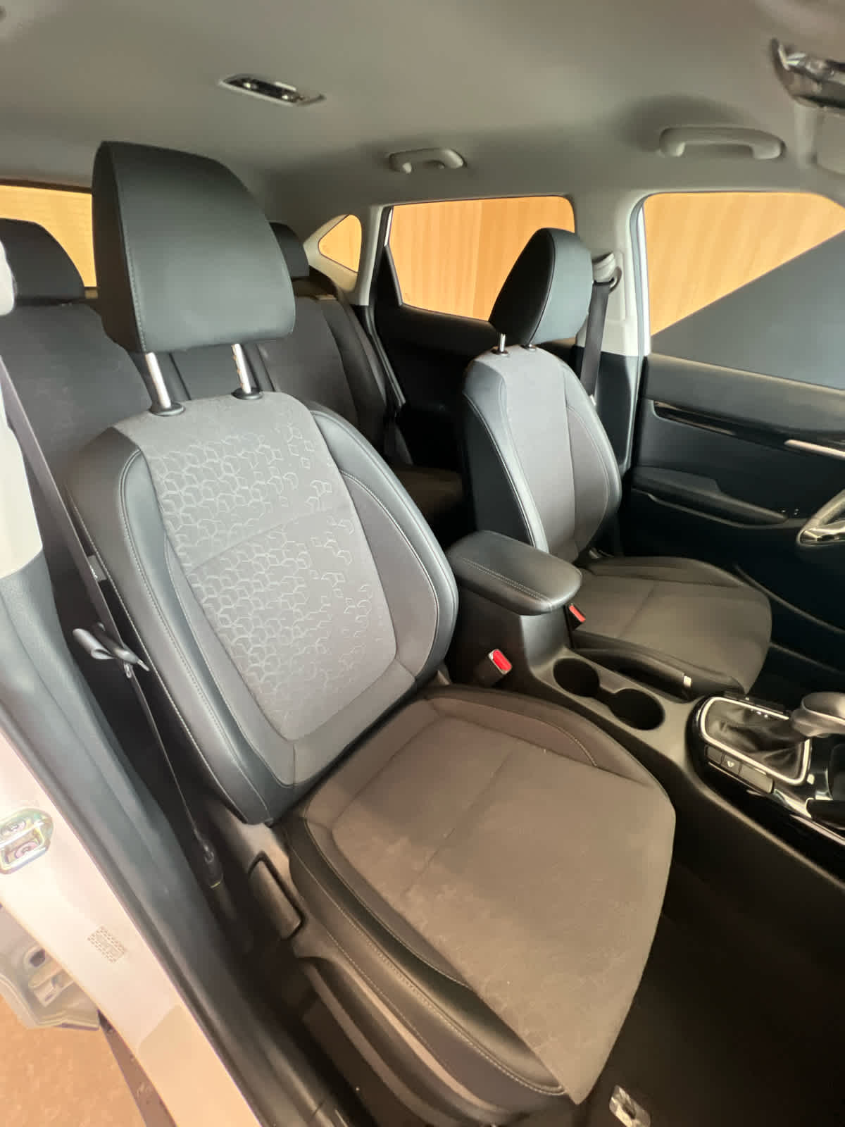 2024 Kia Seltos S Clear White/Black Roof at Beck & Masten Kia
