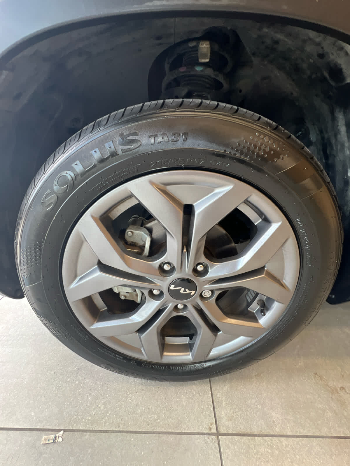 2024 Kia Seltos S Dark Ocean Blue/White Roof at Beck & Masten Kia